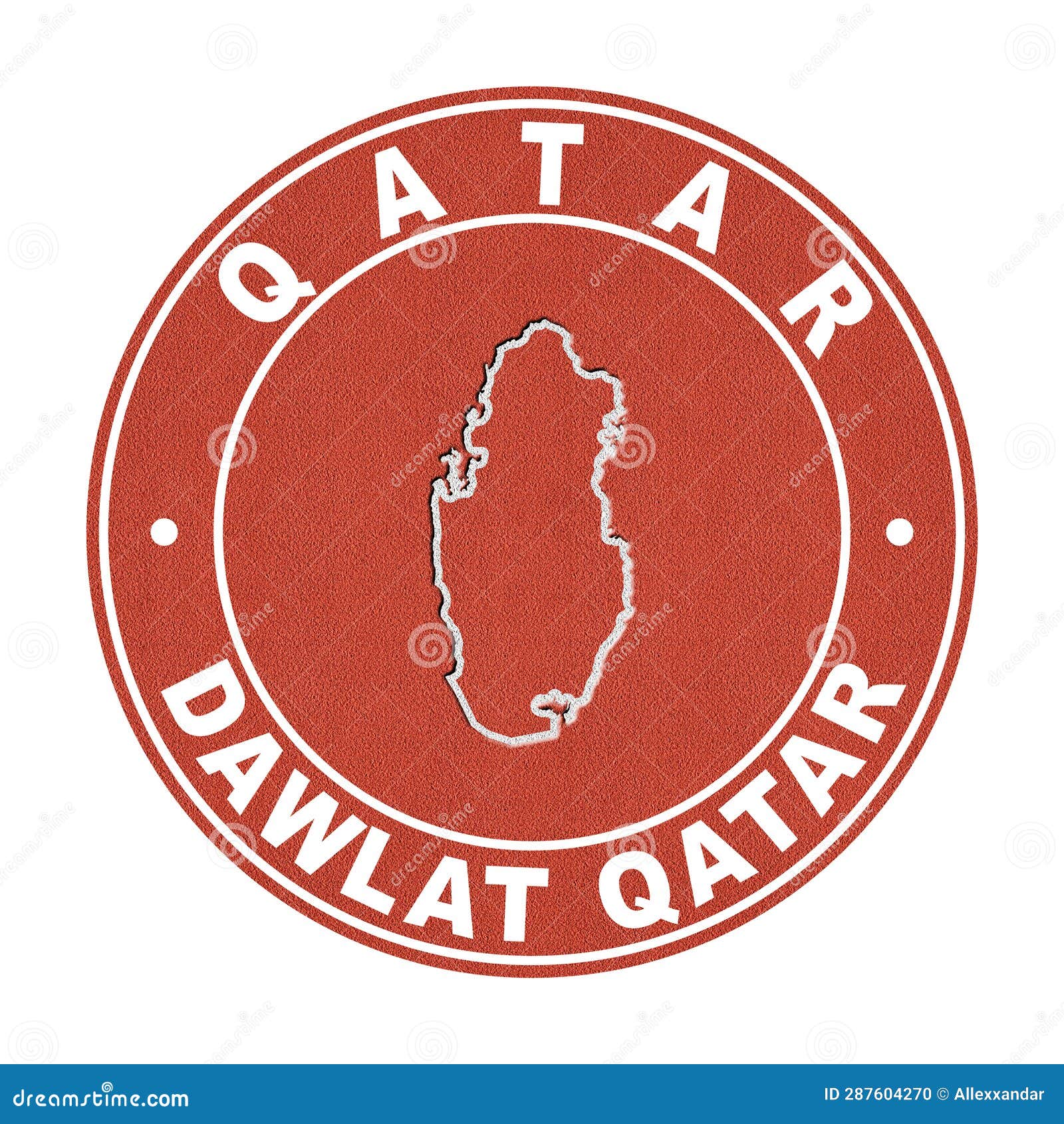 Map of Qatar Tennis Court stock photo. Image of souvenir 287604270
