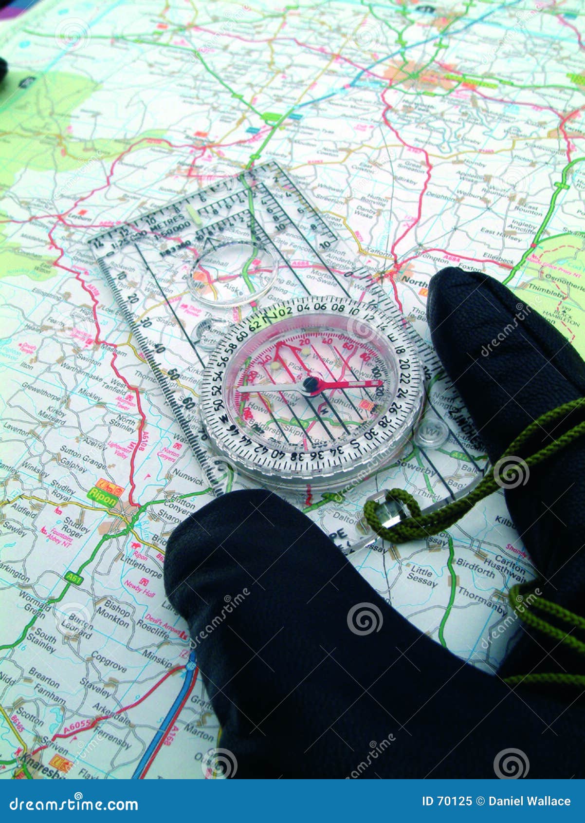 Map reading stock image. Image of compass, outdoors, exploration - 70125