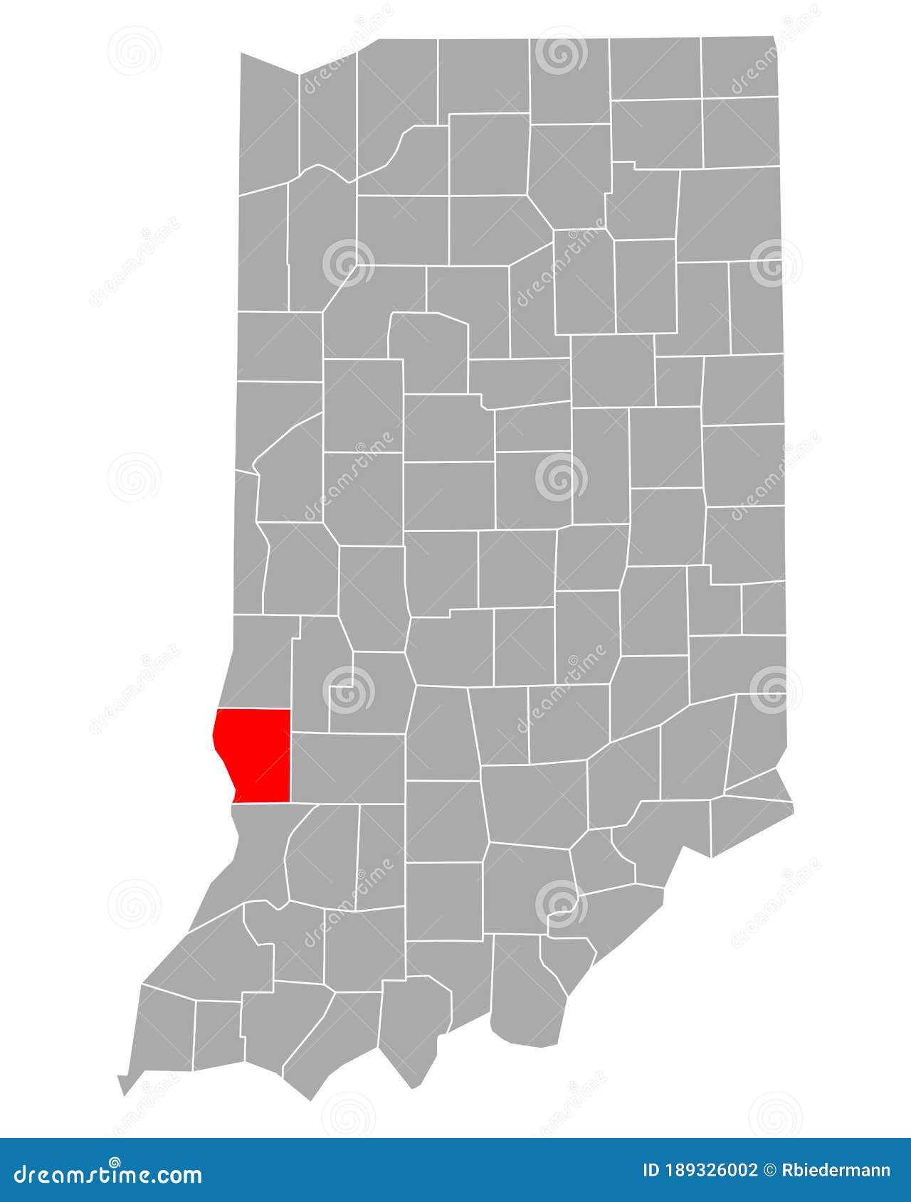 Map of Sullivan in Indiana stock vector. Illustration of region 189326002