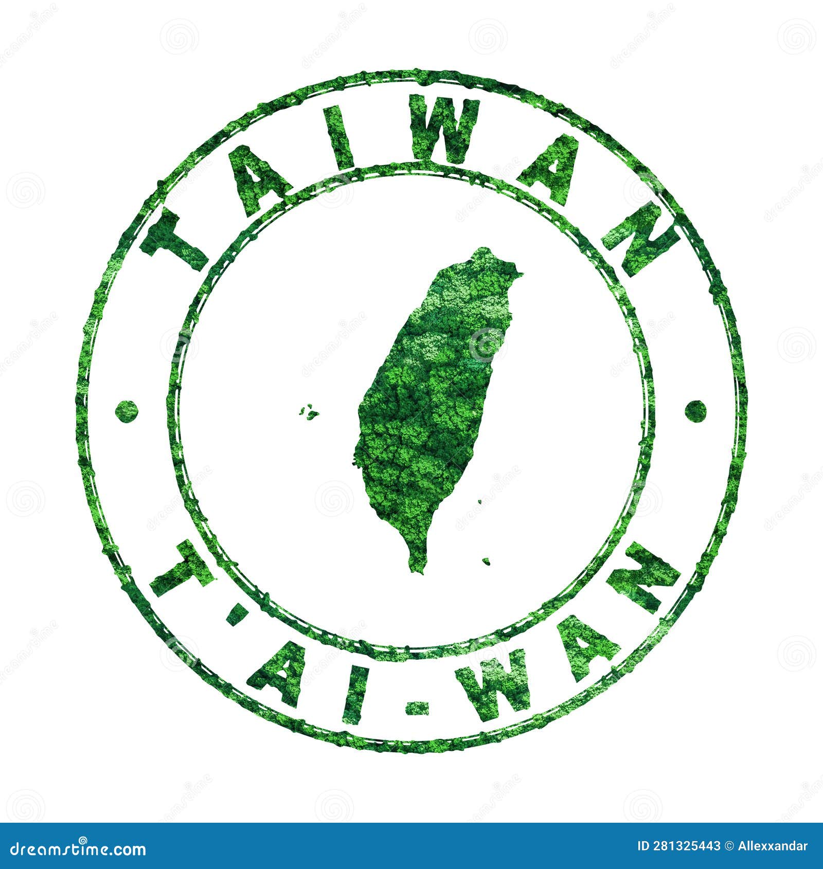 Map of Taiwan, Postal Stamp, Sustainable Development, CO2 Emission