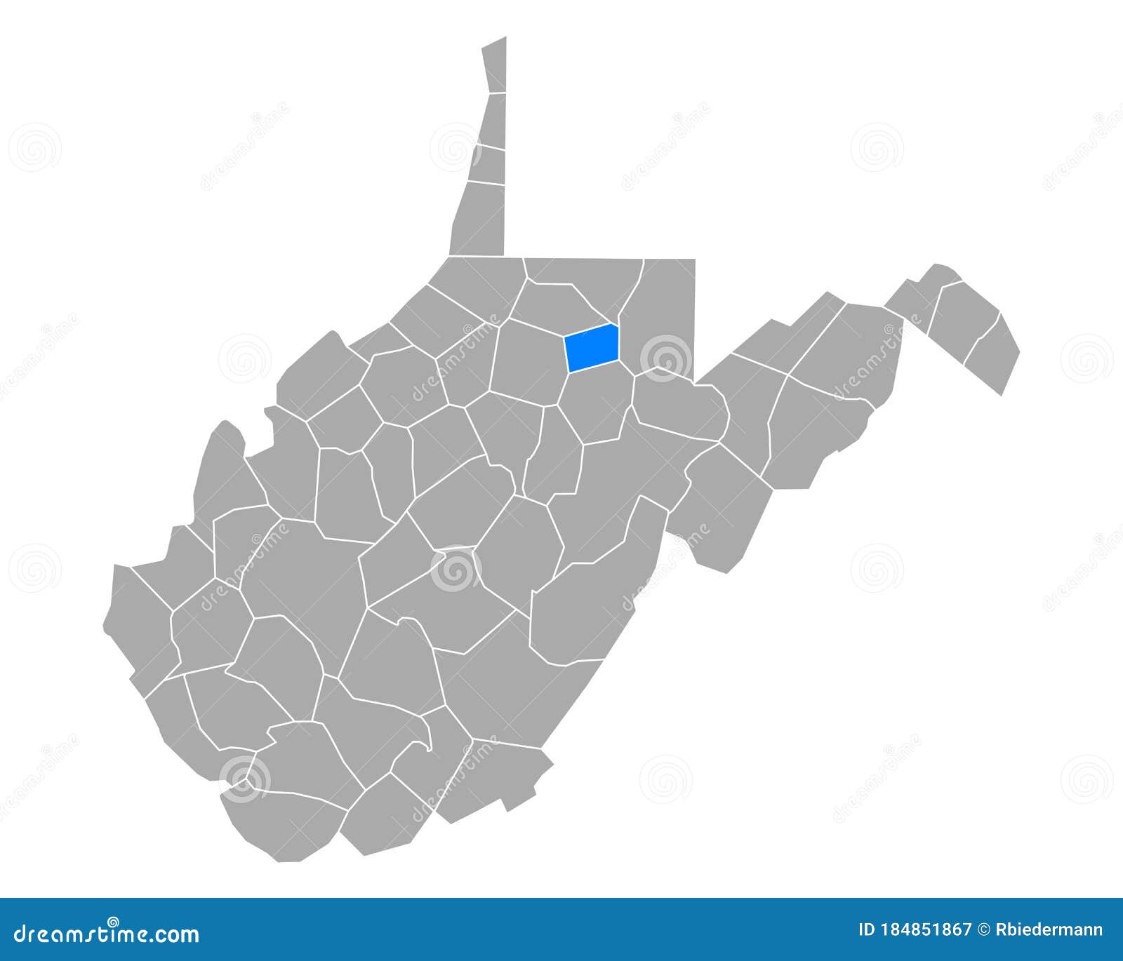 Map of Taylor in West Virginia Stock Vector Illustration of taylor