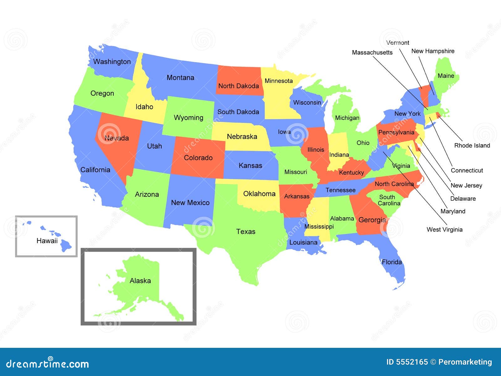 Map United States Including Alaska Map Of United States Including Alaska