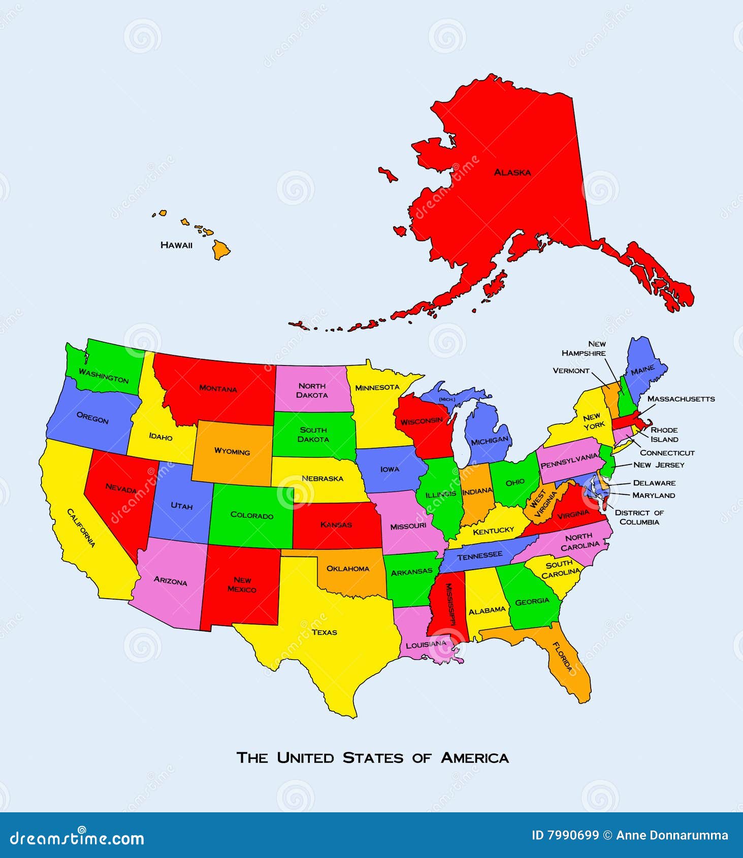 Map Of The United States