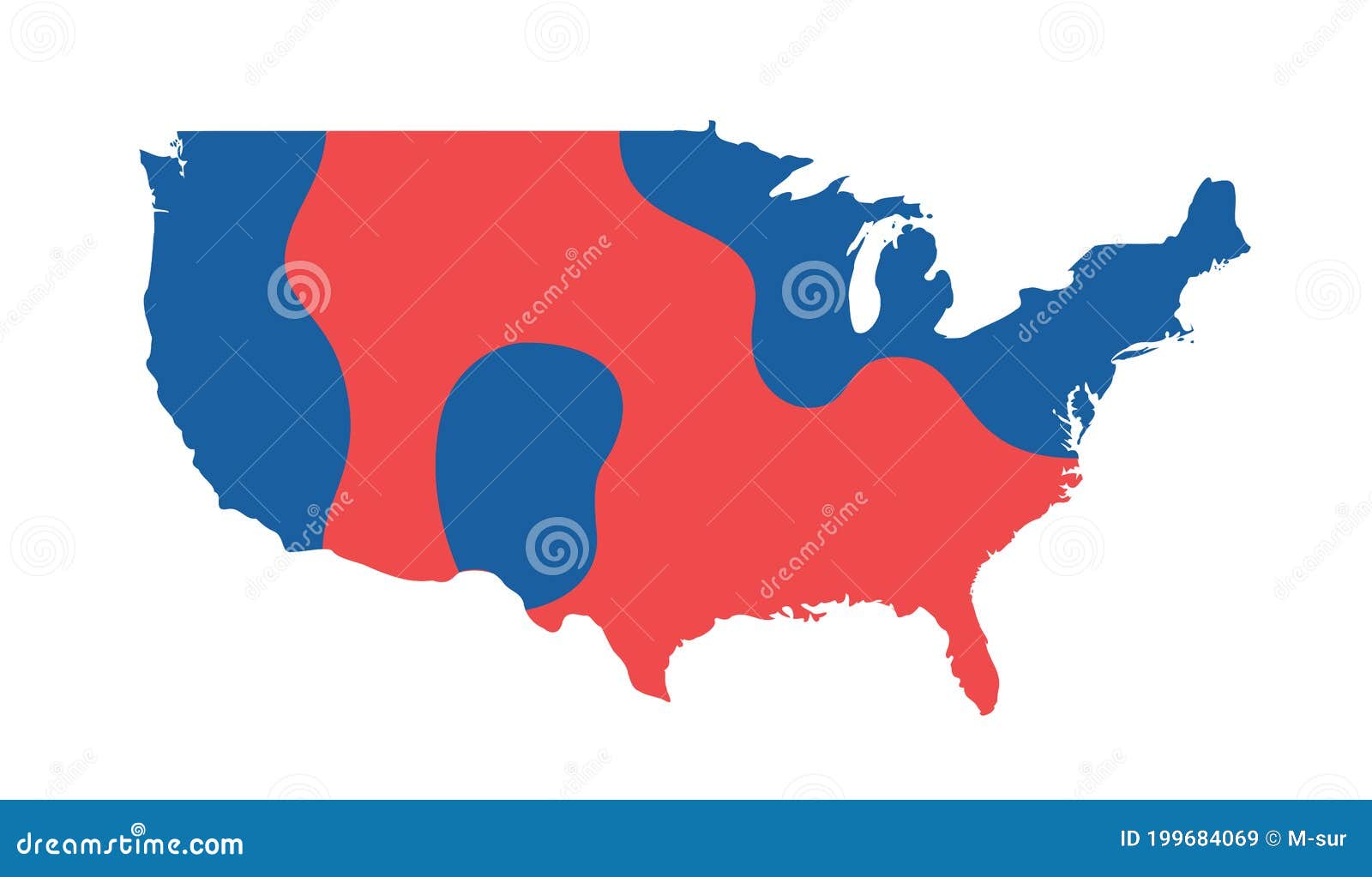 Political Map Of Usa Red And Blue States United States Map | Sexiz Pix