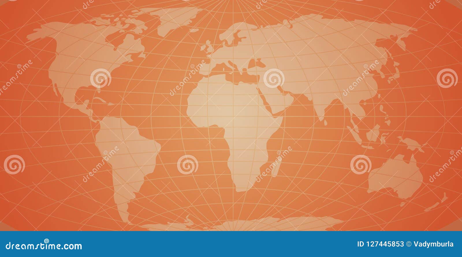 Map of the World Background, Abstract New Stock Vector - Illustration