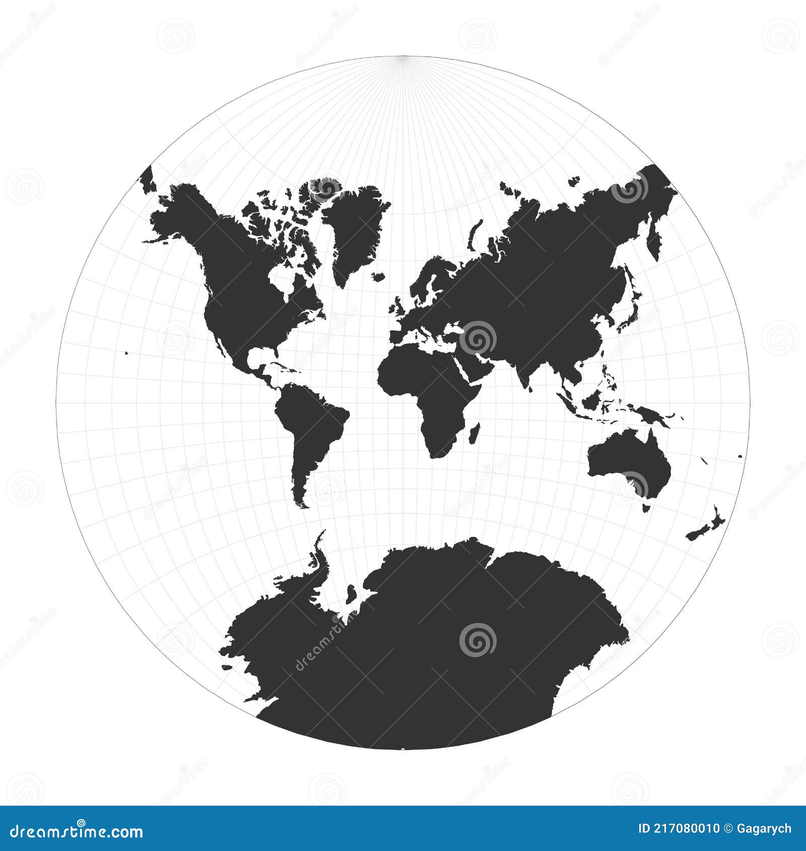 Map Of The World Stock Vector Illustration Of Latitude Map Of The World Stock Vector Illustration Of Latitude