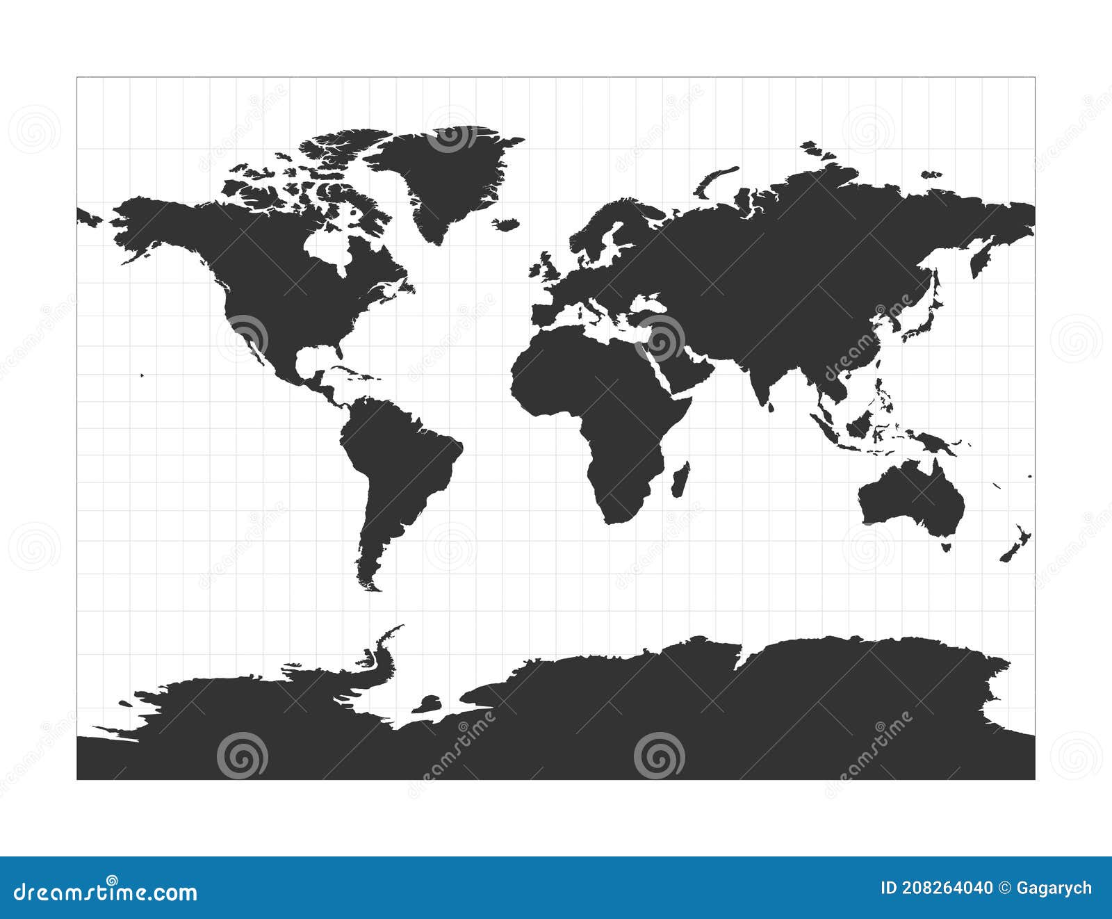 Map Of The World Stock Vector Illustration Of Information Map Of The World Stock Vector Illustration Of Information