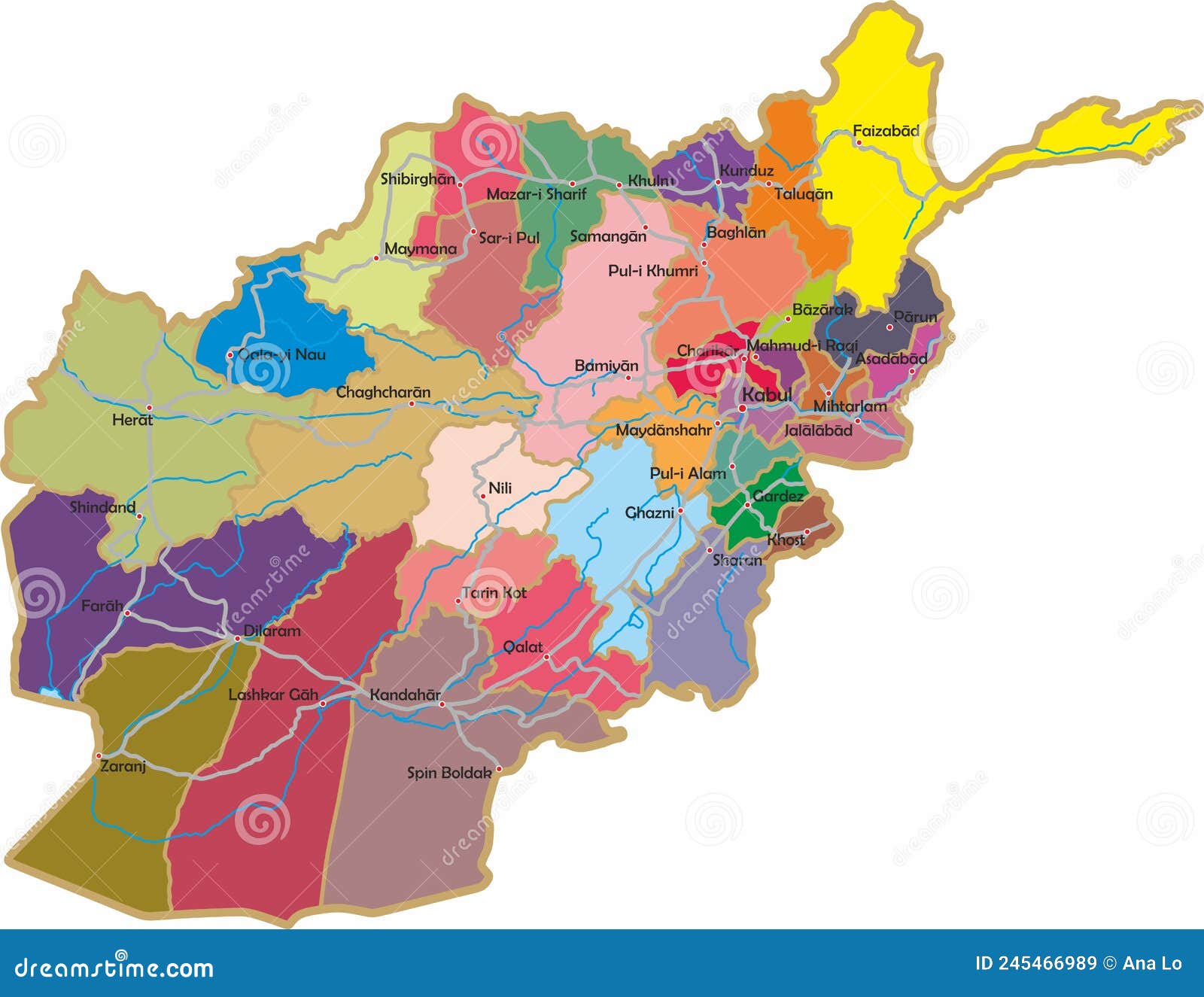 Mapa dos Regionais