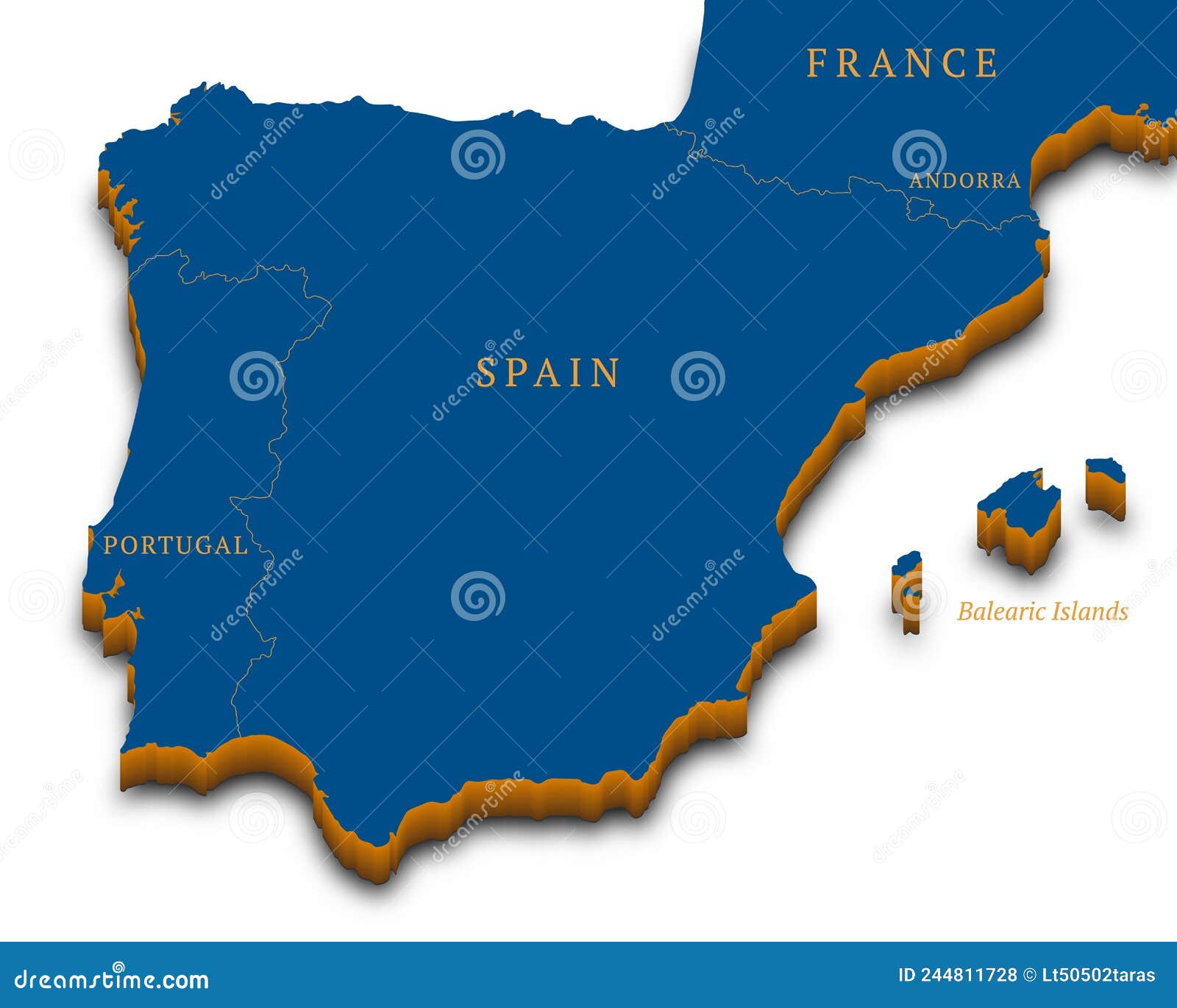 mapa-múndi em estilo isométrico com mapa detalhado de portugal