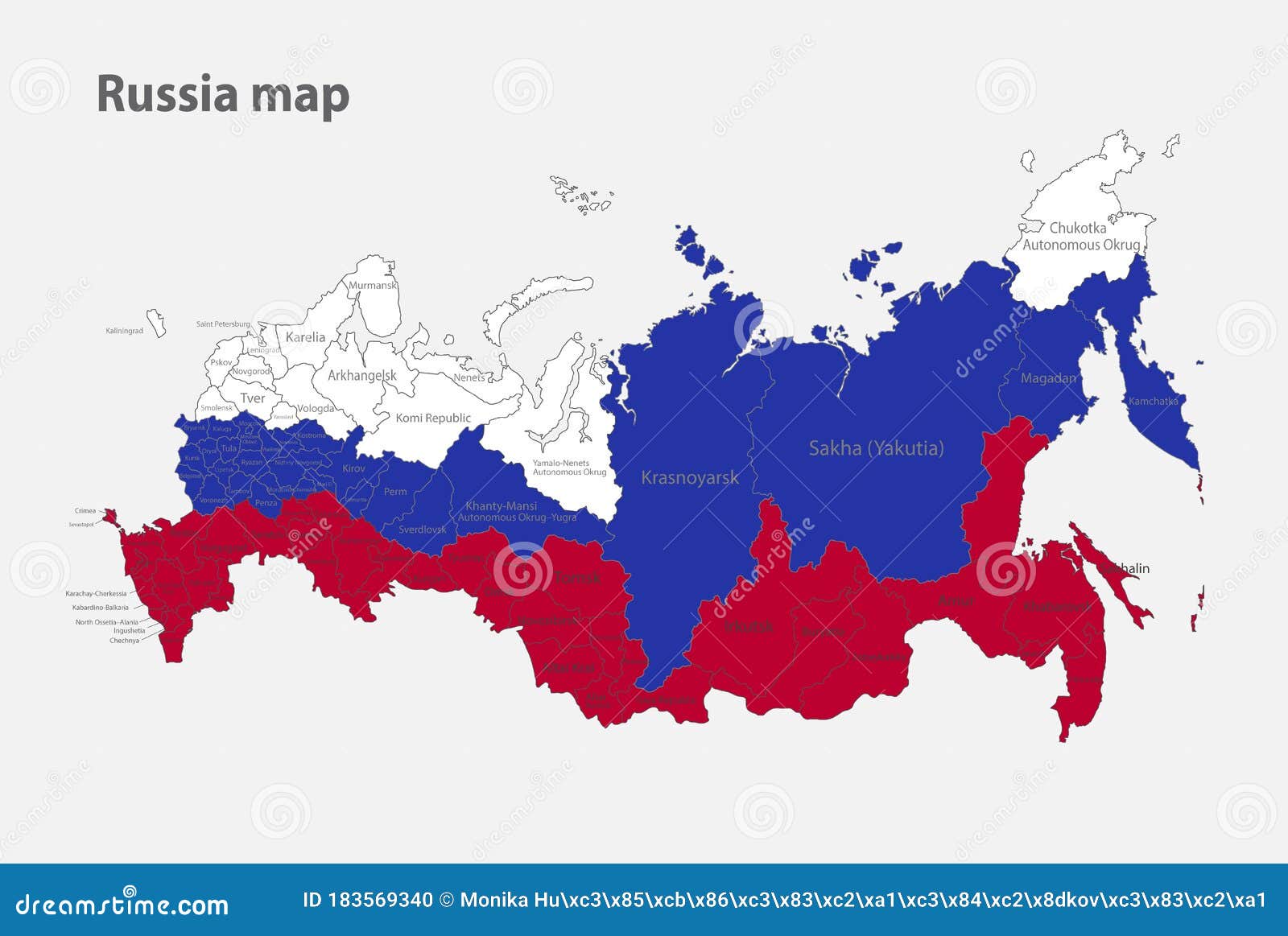 Bandeiras de regiões autônomas da Rússia Quiz