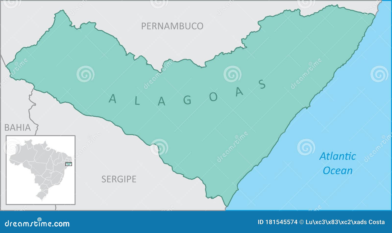 Mapa MICHELIN Alagoas - mapa Alagoas - ViaMichelin