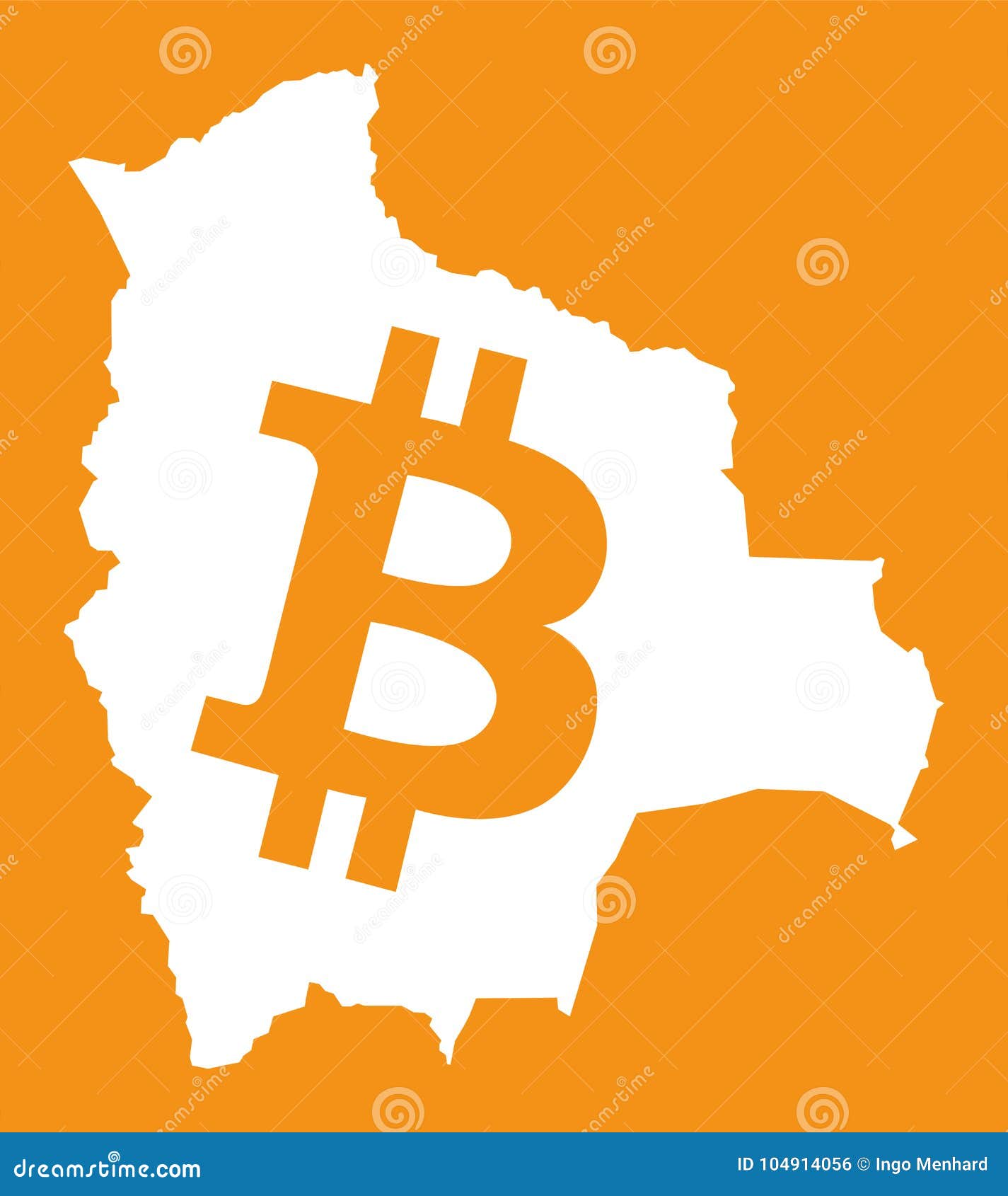 Mapa De Bolivia Con El Ejemplo Crypto Del Símbolo De Moneda Del Bitcoin  Ilustración del Vector - Ilustración de finanzas, financiero: 104914056