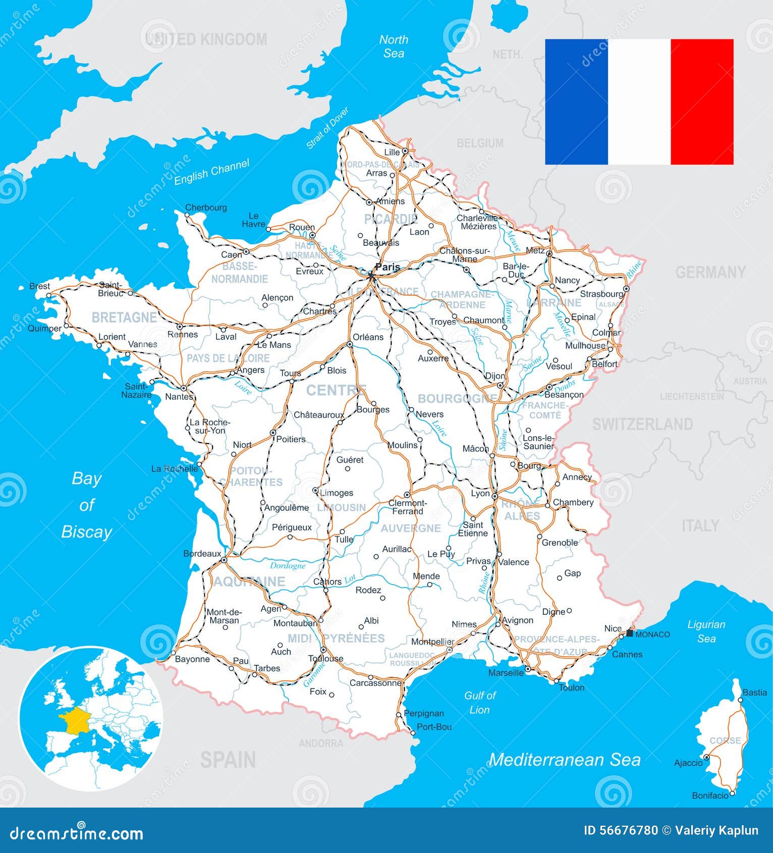 Mapa França