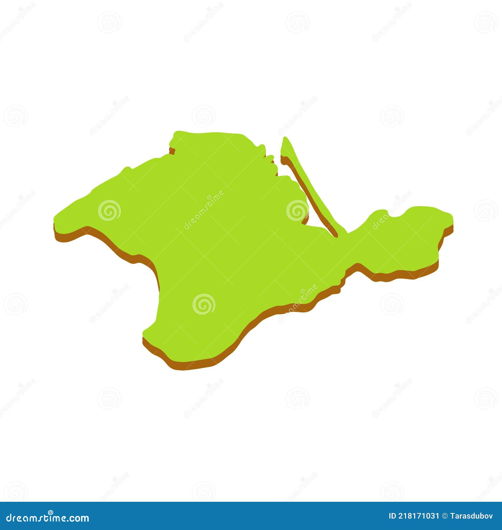 Mapa De La Península De Crimea. Territorio De Rusia Y Ucrania. Ilustración  del Vector - Ilustración de internacional, crimea: 218171031