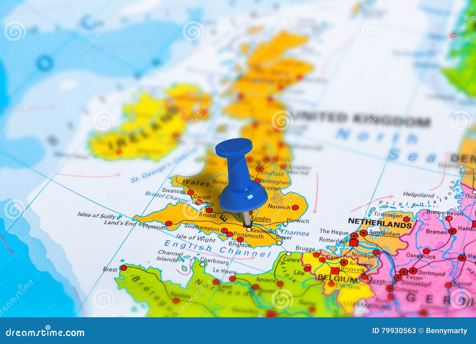 Mapa De Londres Reino Unido Imagem de Stock - Imagem de turista