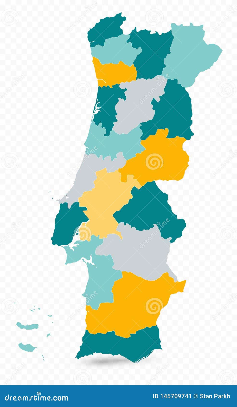 Imagens Mapa De Portugal PNG e Vetor, com Fundo Transparente Para Download  Grátis