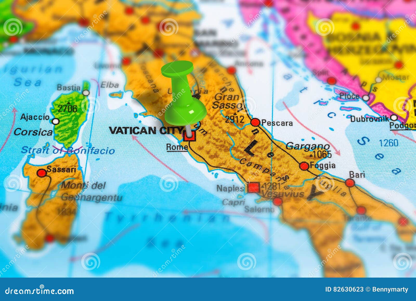 Mapa De Roma Italia Imagen De Archivo Imagen De Ciudad 82630623