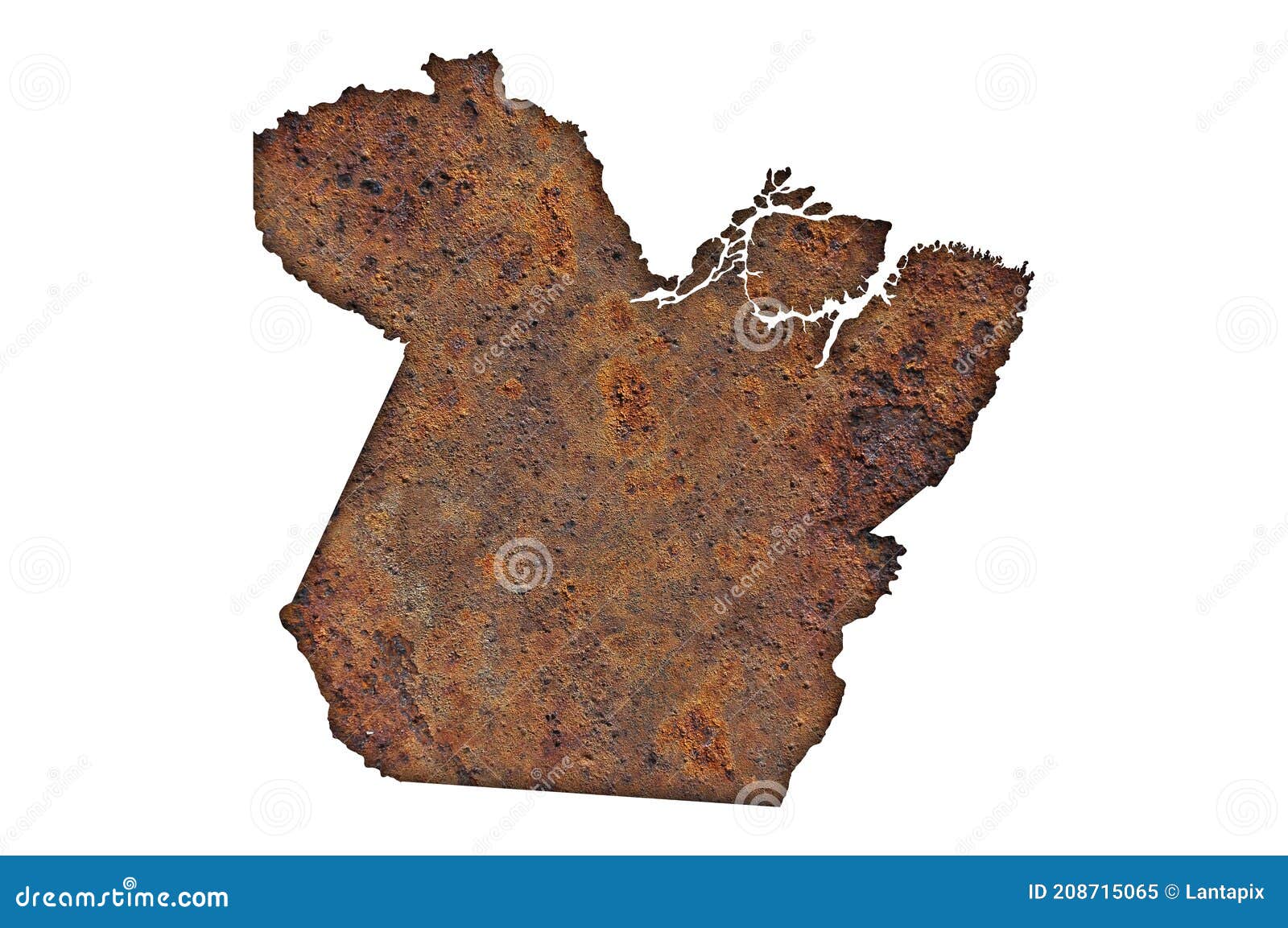 Mapa Do Para Em Rusty Metal Imagem de Stock - Imagem de escuro