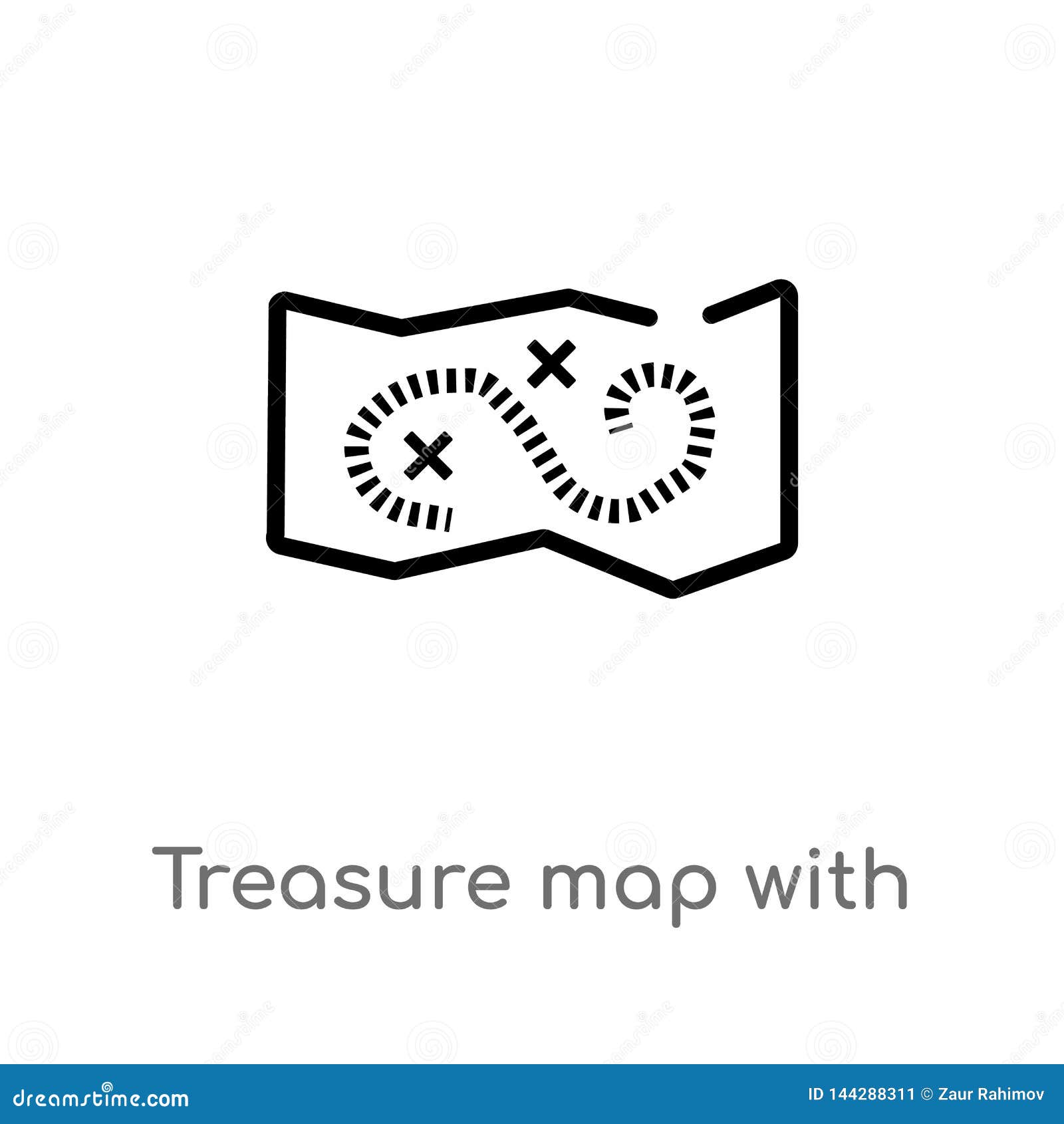 Mapa do tesouro - ícones de mapas e localização grátis
