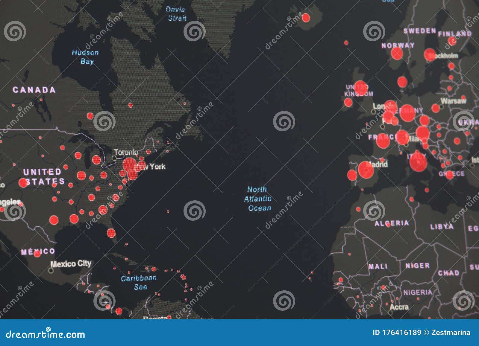 Mapa - Países en Europa Diagram