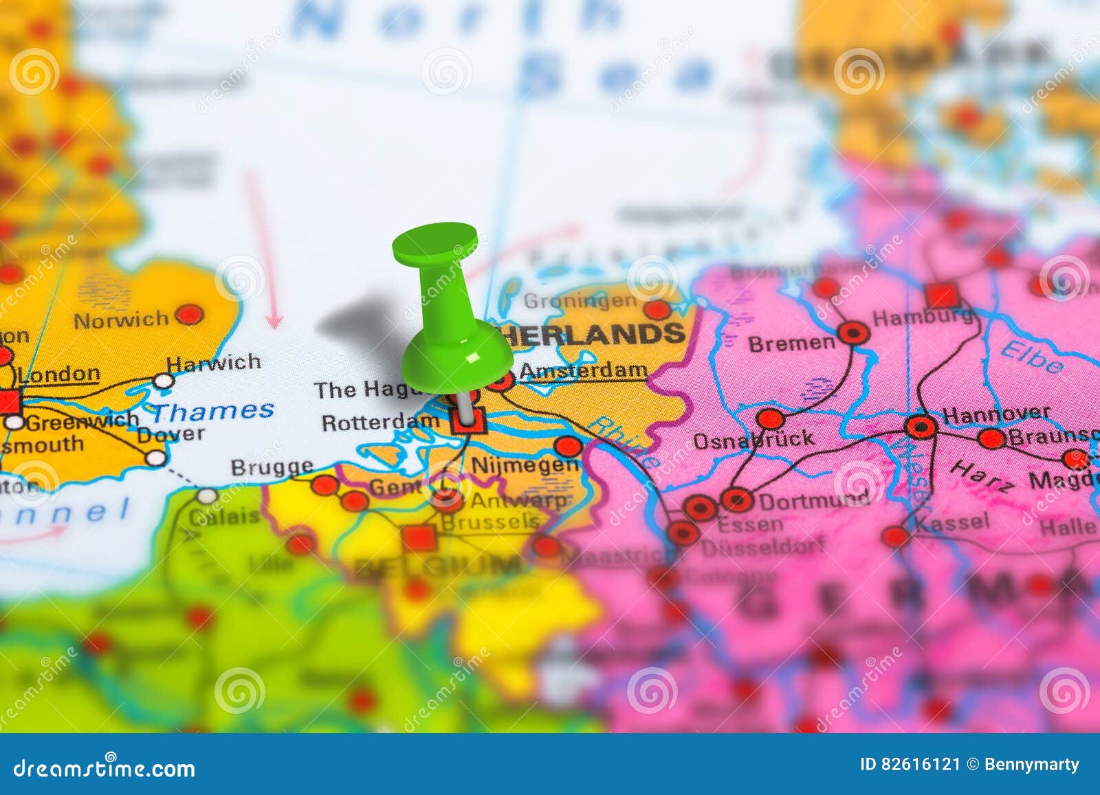 Mapa holandés de Rotterdam imagen de archivo. Imagen de macro - 82616121