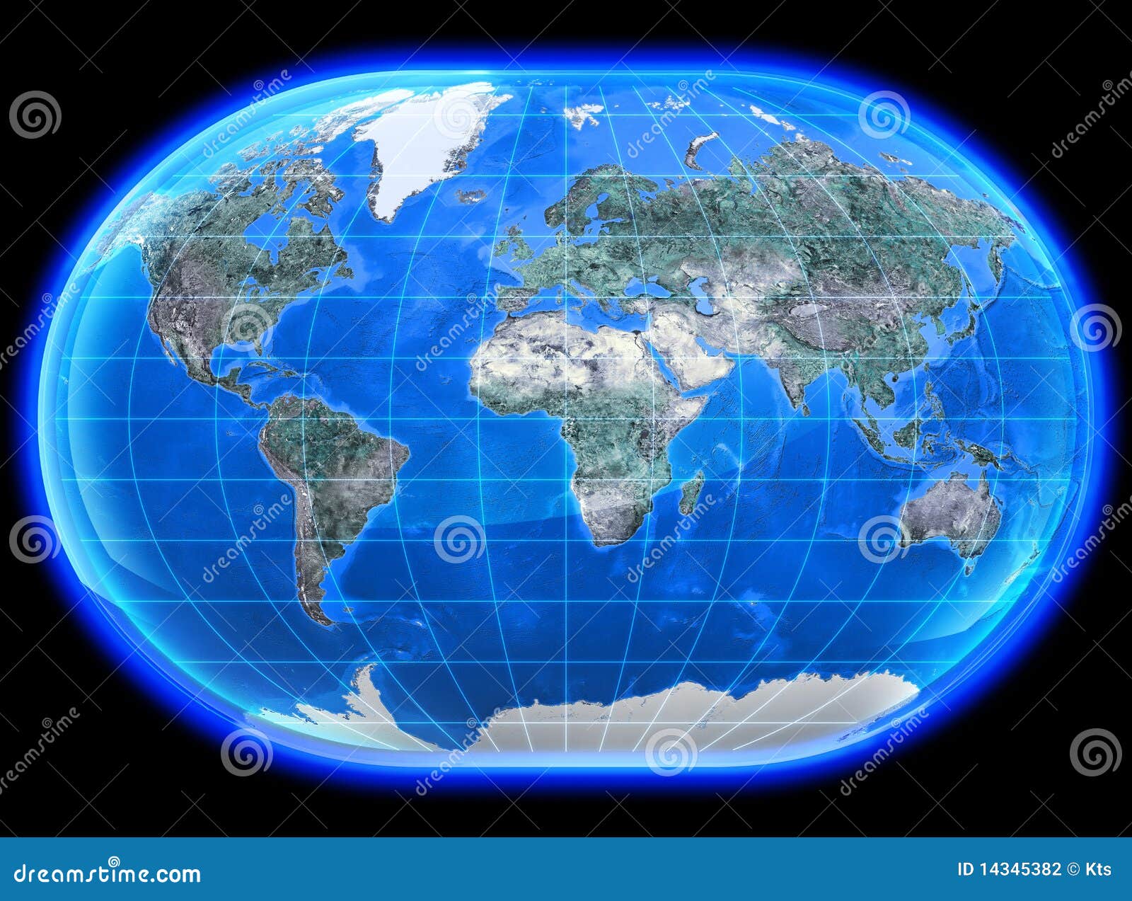 The Mapa Mundi 3D stock illustration. Illustration of multinational -  14345382