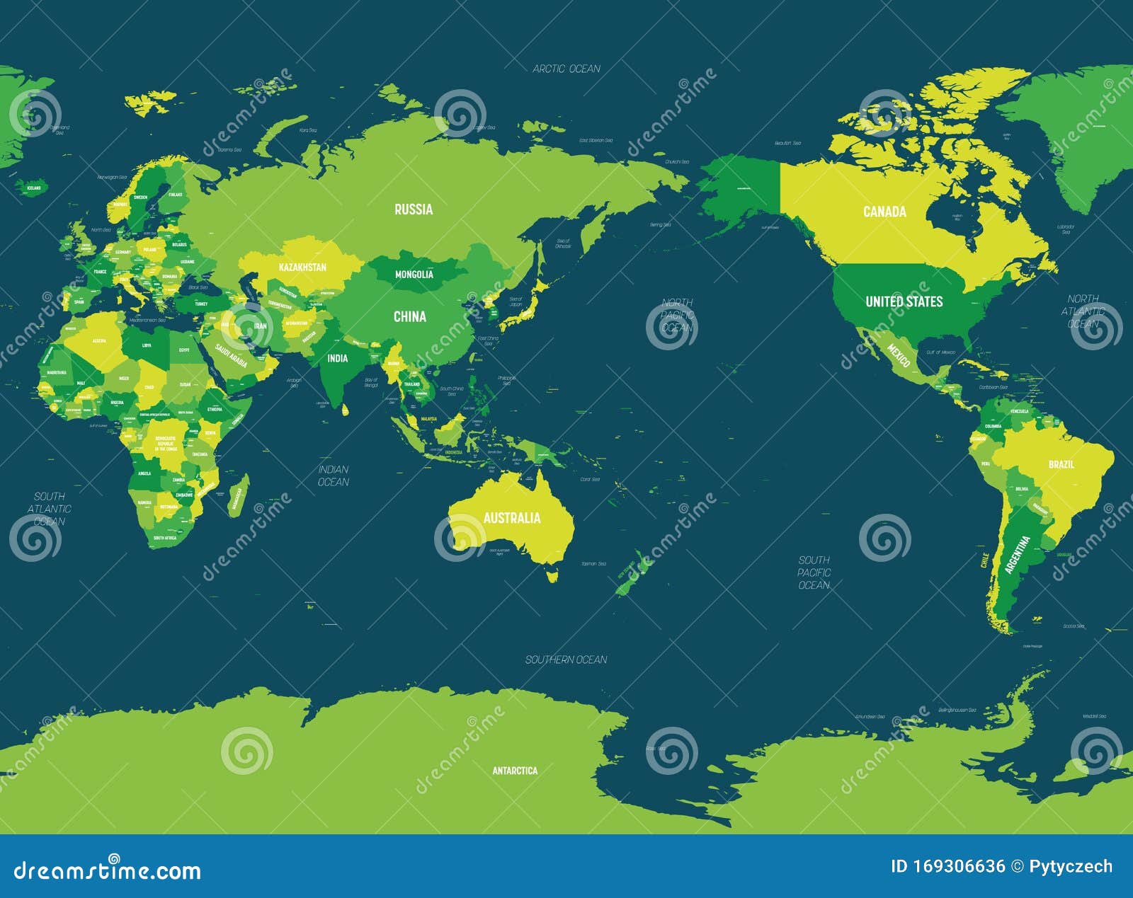 Mapa-múndi: continentes, países, oceanos - Mundo Educação