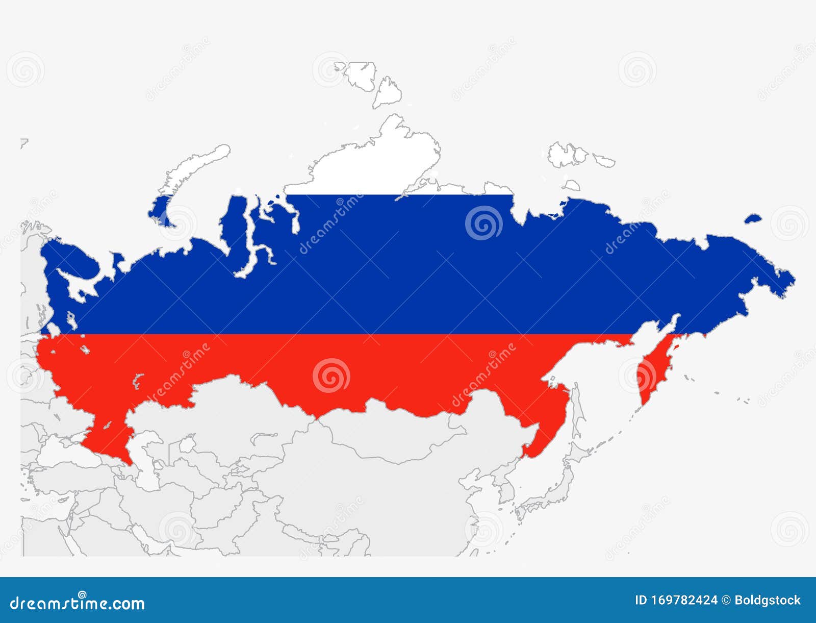 Mapa de cores retro de Federação Russa imagem vetorial de Cartarium©  111970284