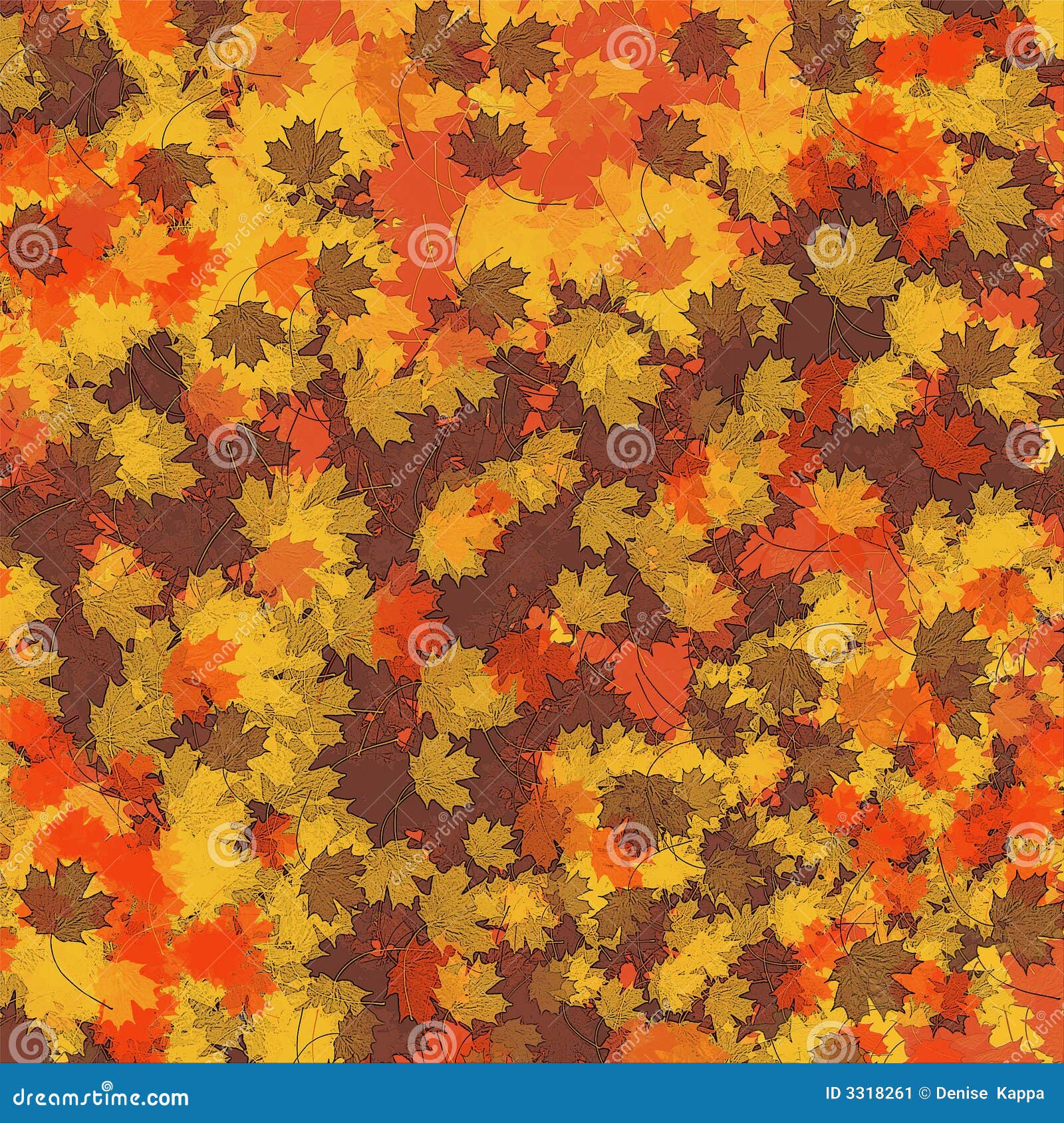 Maple Leaf Background stock illustration. Illustration -