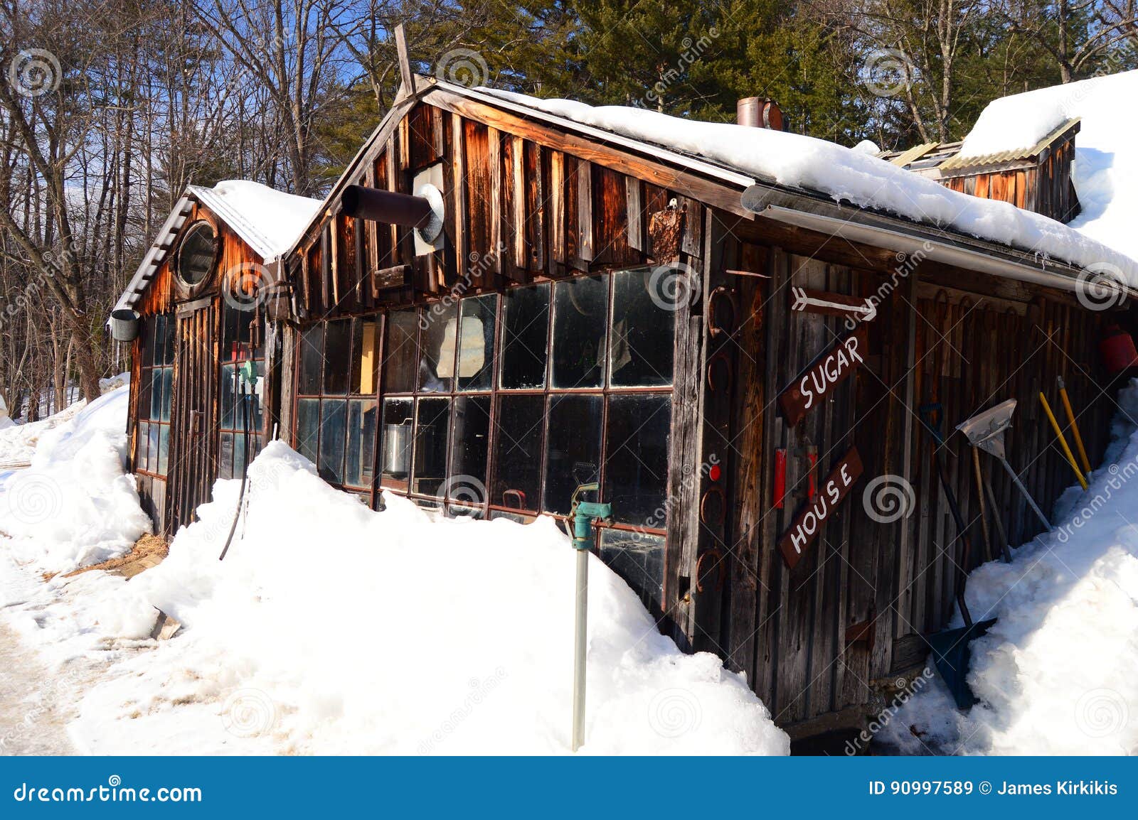 Maple Sugar House editorial stock image. Image of england 90997589