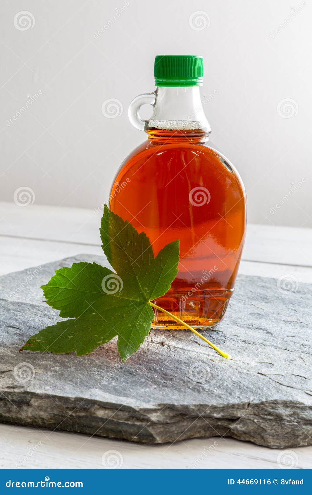 Maple Syrup in a Bottle with Maple Leaf Stock Photo Image of phloem