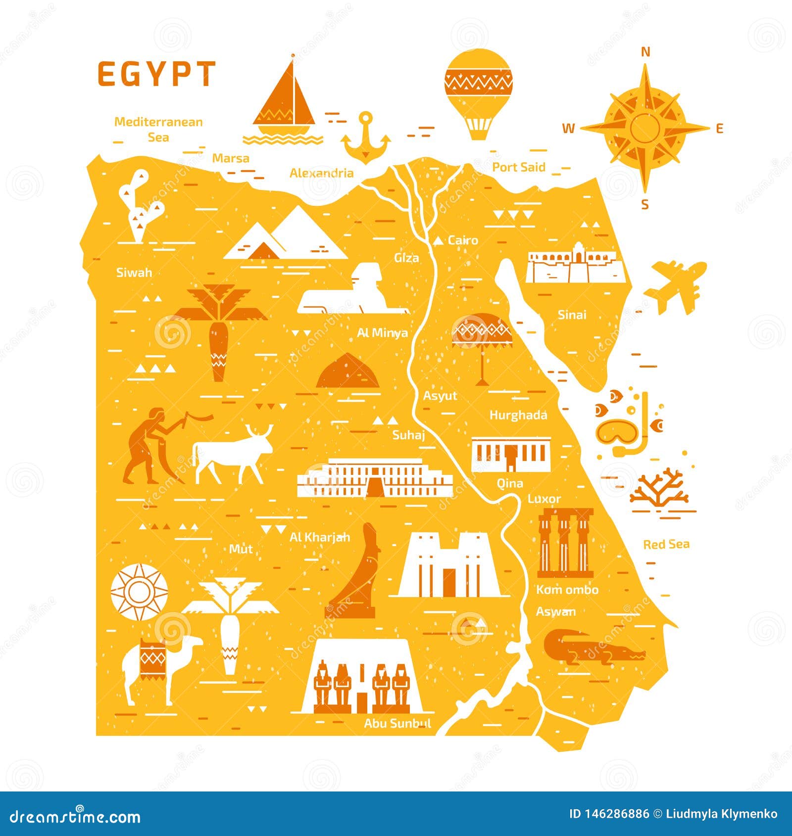 Знак достопримечательности на карте. Достопримечательности Египта на карте. Египет очертания страны. Силуэты для еги. Карта очертания страны Египет.