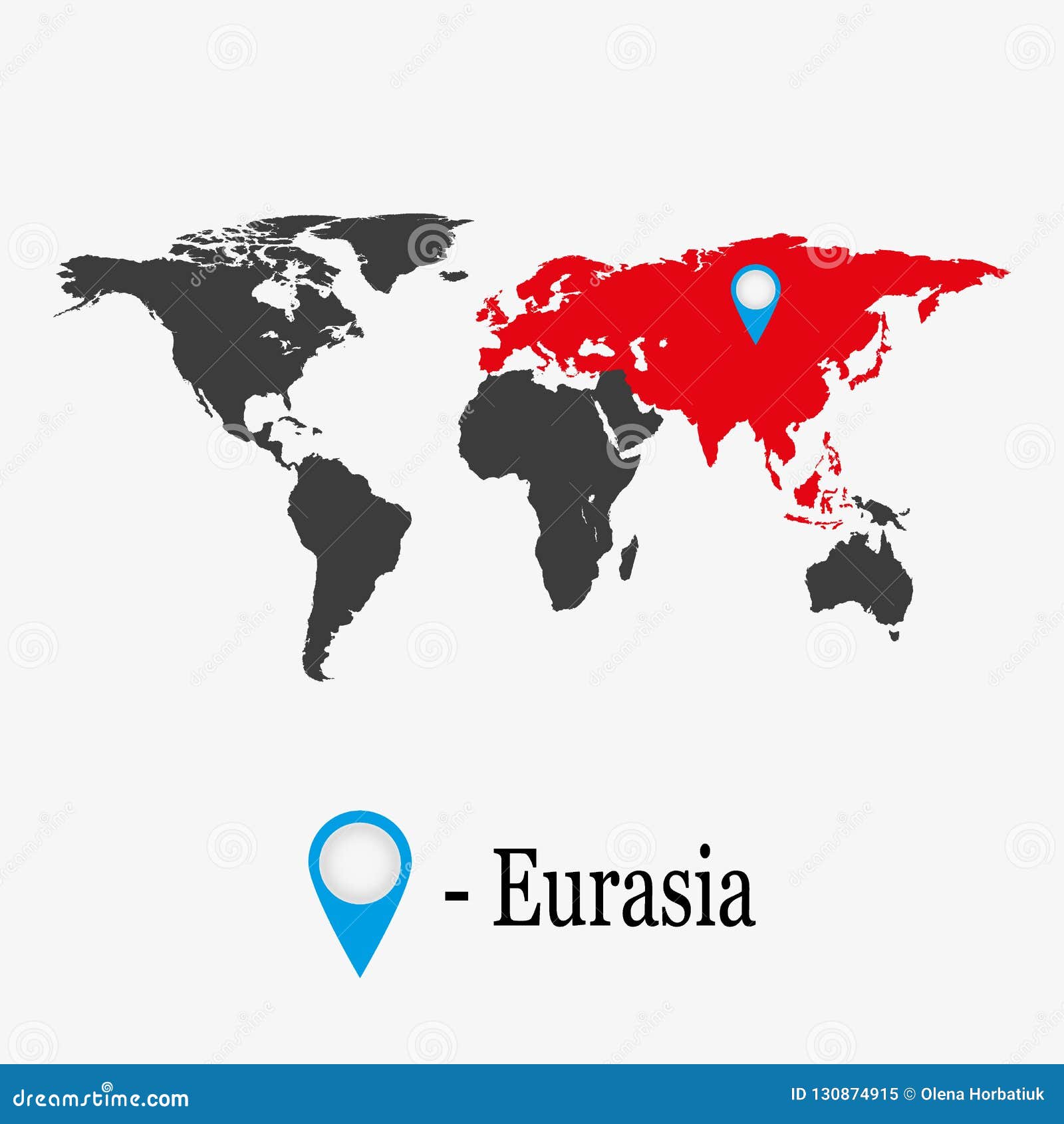 Top 104+ Images where is eurasia located on a world map Completed
