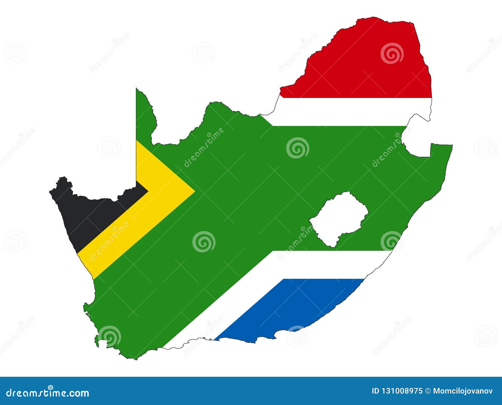 Nove Bandiere L'ordine Alfabetico Delle Province Sudafricane Con Nome. Serie Di Segnali Di - Foto 9