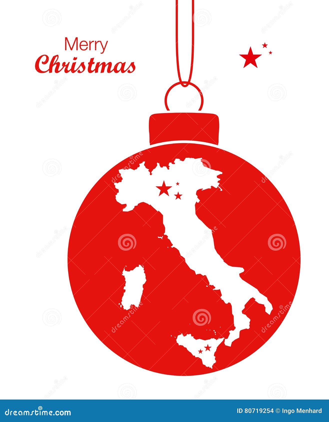Buon Natale Italia.Mappa Italia Di Buon Natale Illustrazione Di Stock Illustrazione Di Viaggio Figura 80719254