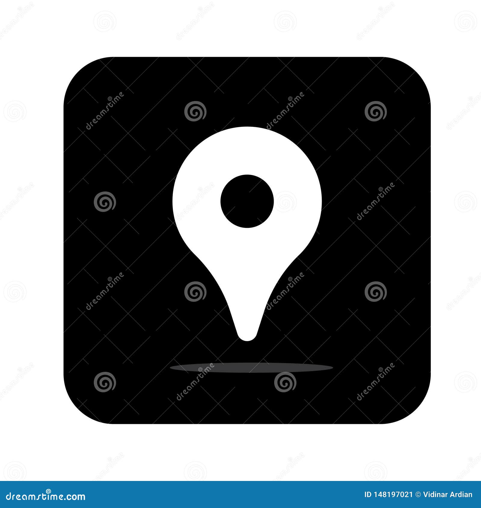 Maps Pin. Location Map Icon. Location Pin. Pin Icon Vector Stock ...