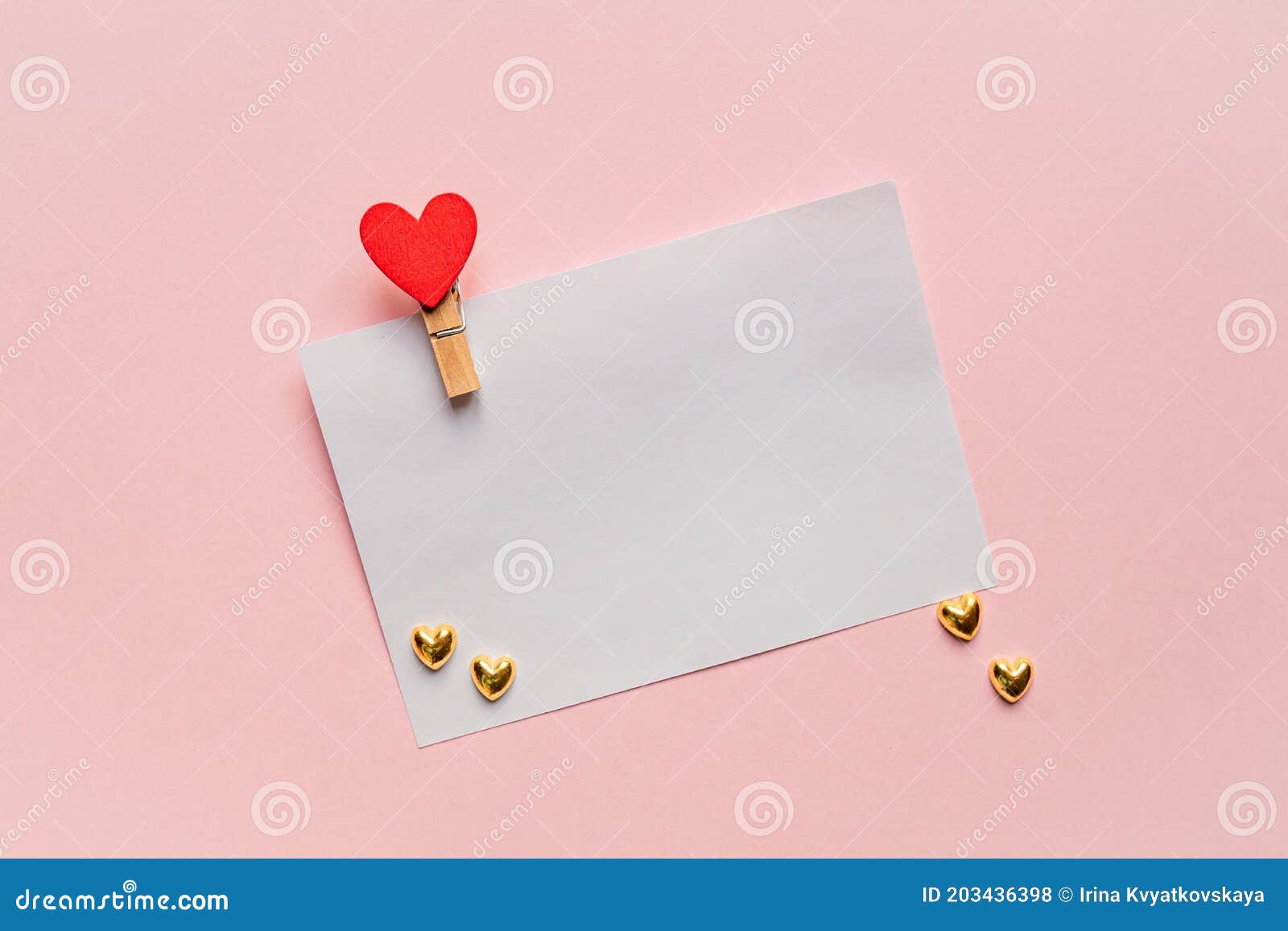 Carte de Voeux avec Broche Coeur With Love et Enveloppe, Carte  d'anniversaire, La