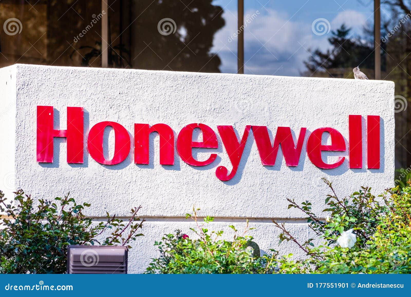 Mar 30, 2020 Sunnyvale / CA / USA - Honeywell Logo Displayed at Their
