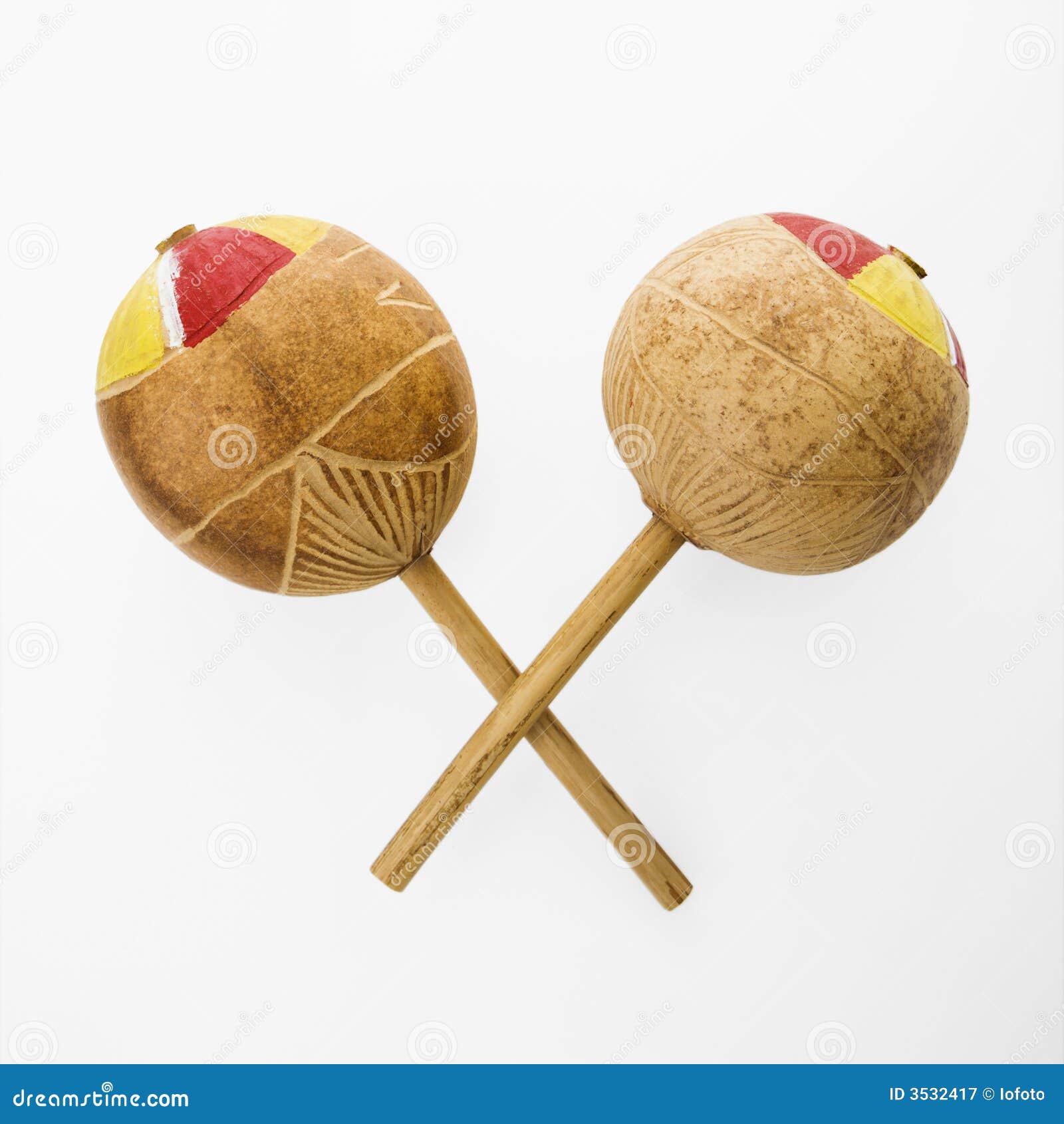 Maracas mexicanos. imagem de stock. Imagem de musical 3532417