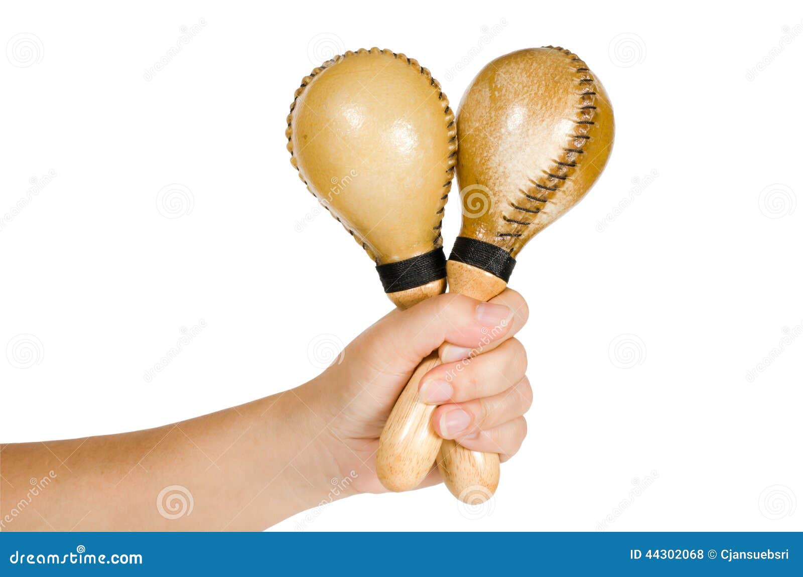 Maracas in woman s hand stock photo. Image of rhythm 44302068
