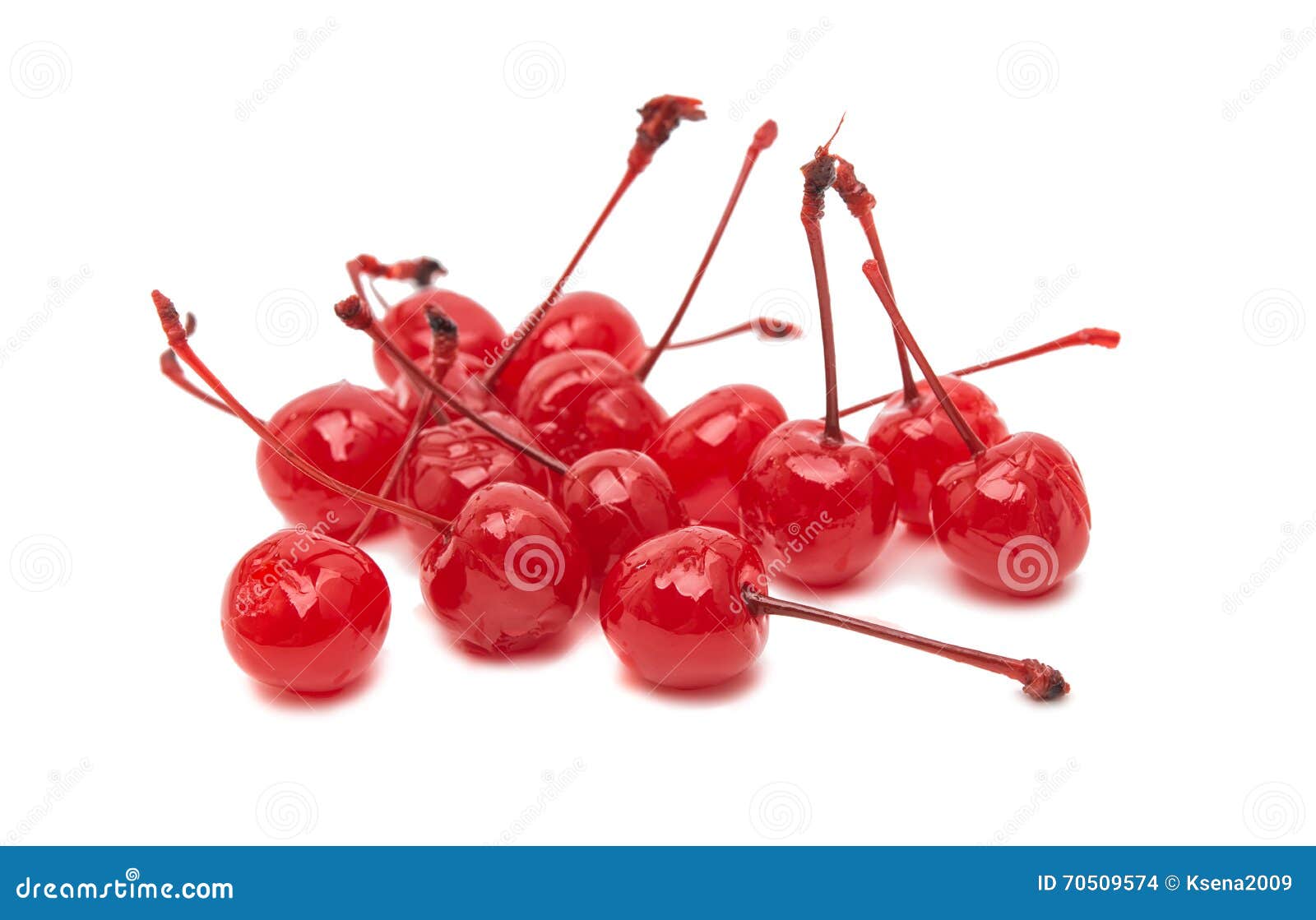 Maraschino cherry isolated stock photo. Image of marachino 70509574