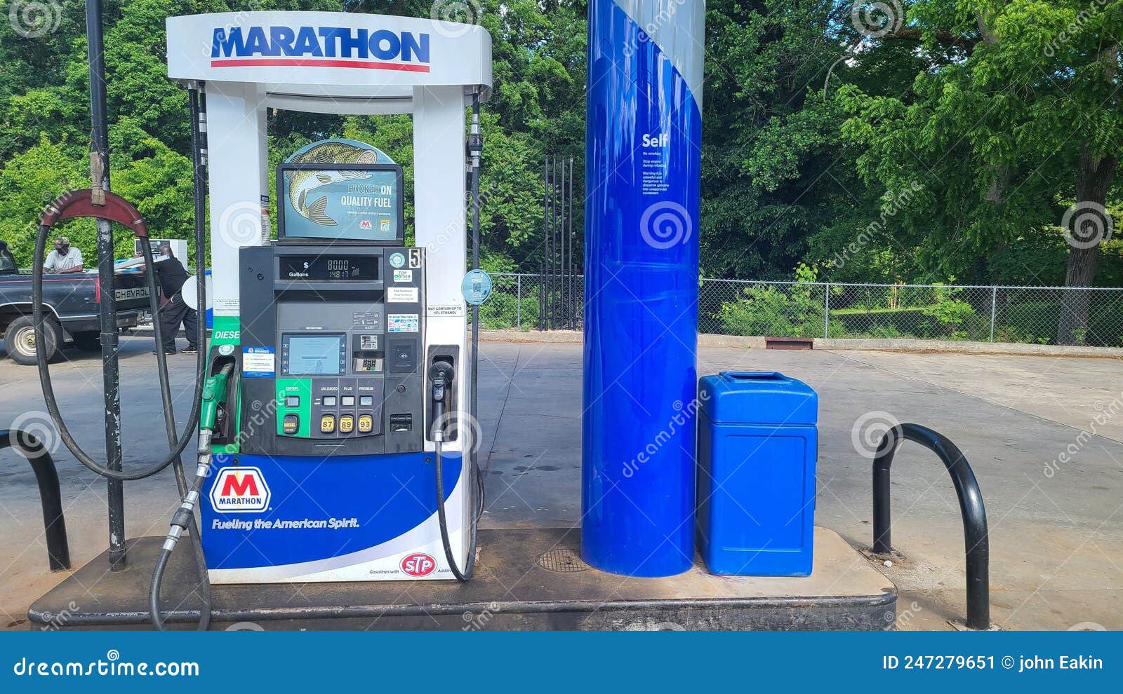 Marathon Gas Pump during Day Editorial Photo Image of pump, sharon