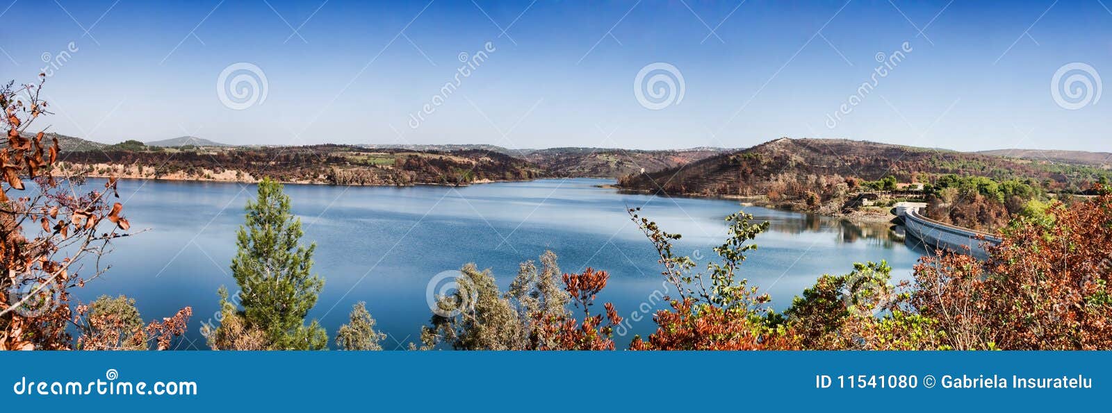 Marathon Lake stock photo. Image of nature, autumn, marathon 11541080