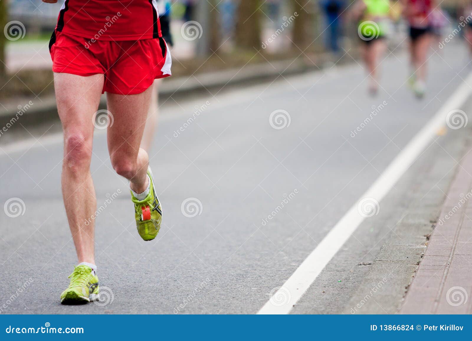 Marathon runner stock photo. Image of running, motion - 13866824