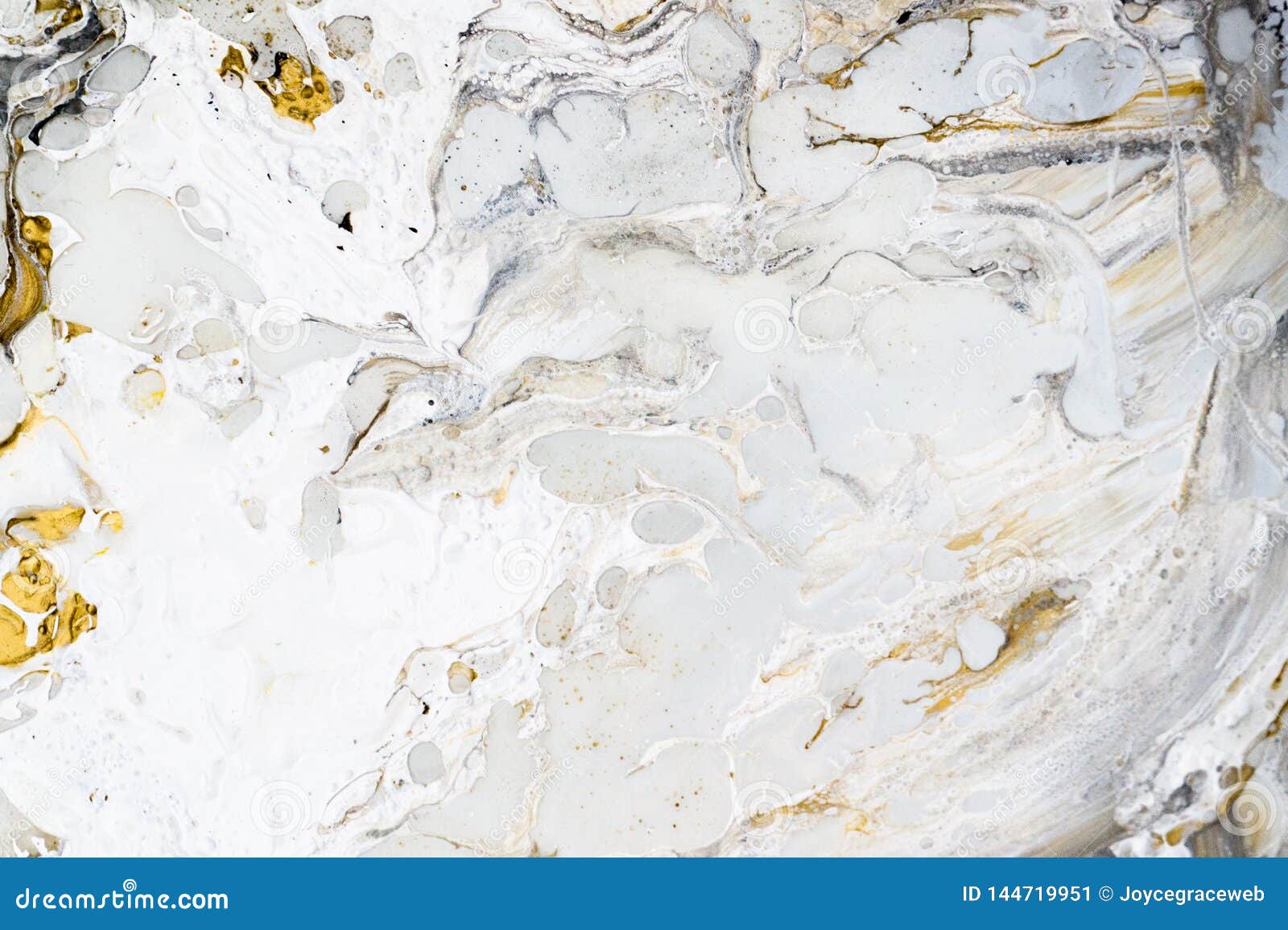 Marble Background Texture with Gold, Black, Grey and White Colors