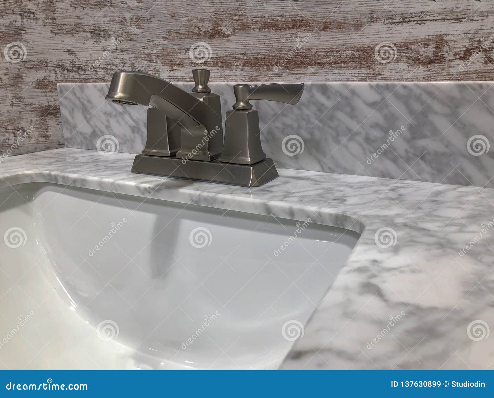 Marble Countertop On Bathroom Vanity Top Stock Image Image Of Stone