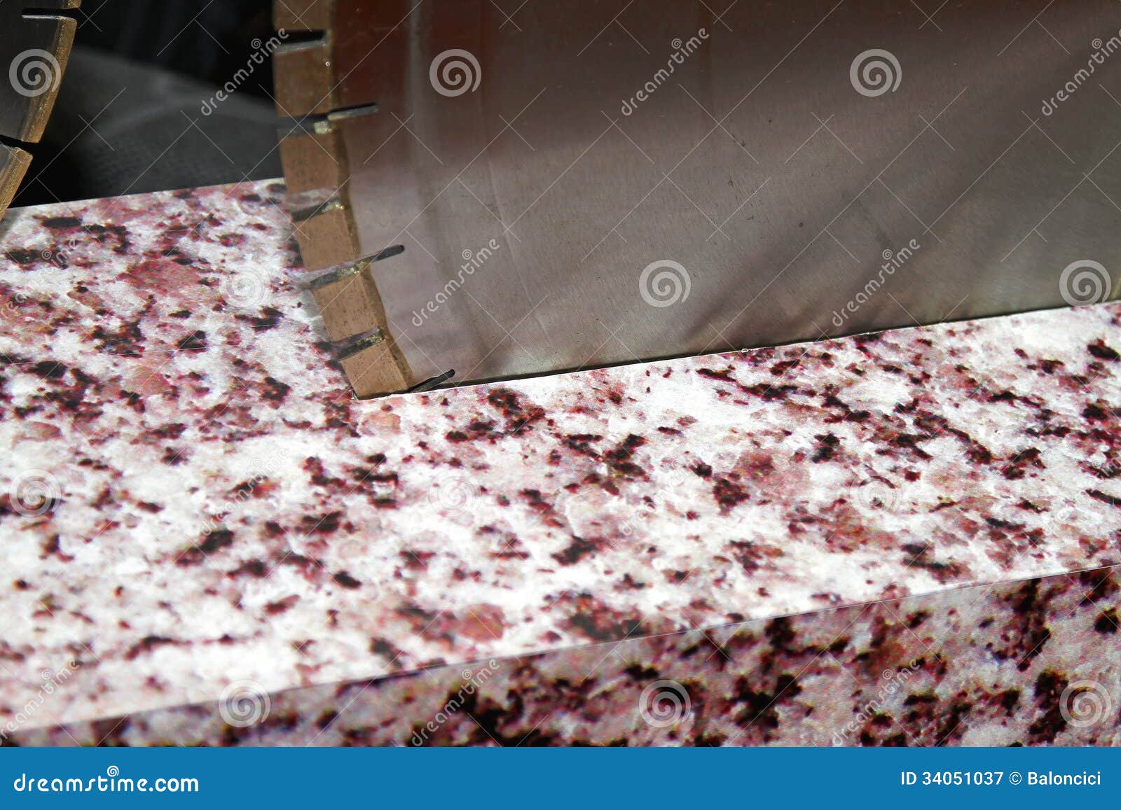 Marble cutting stock image. Image of industry, construction 34051037