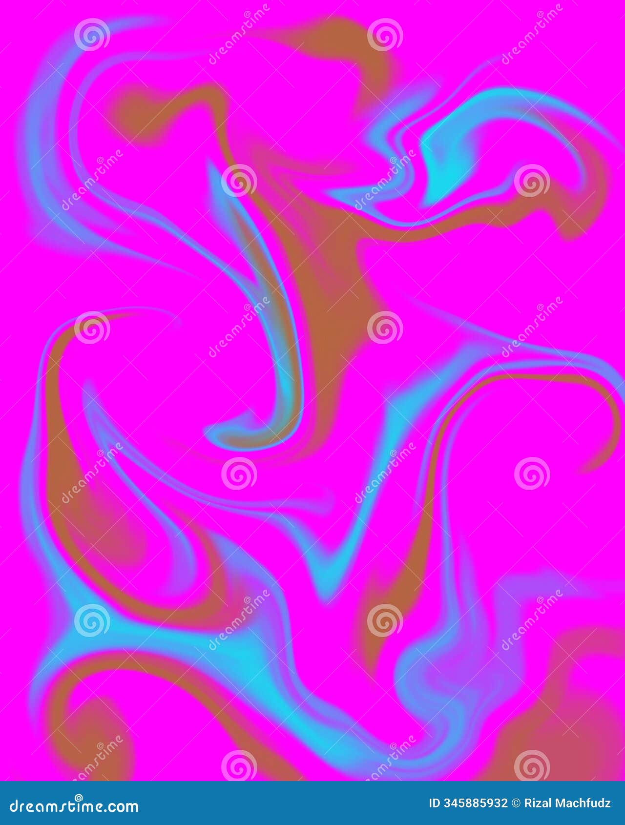 marble energy vortex: pink, red, and light blue