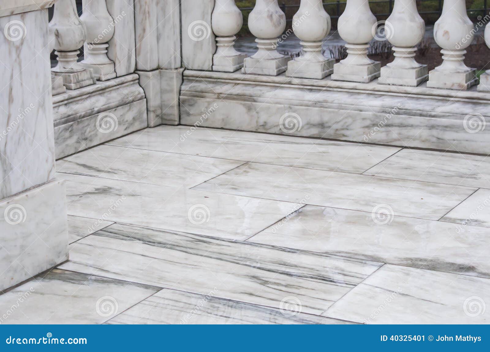 Marble Floor And Railing Stock Image Image Of Marble 40325401