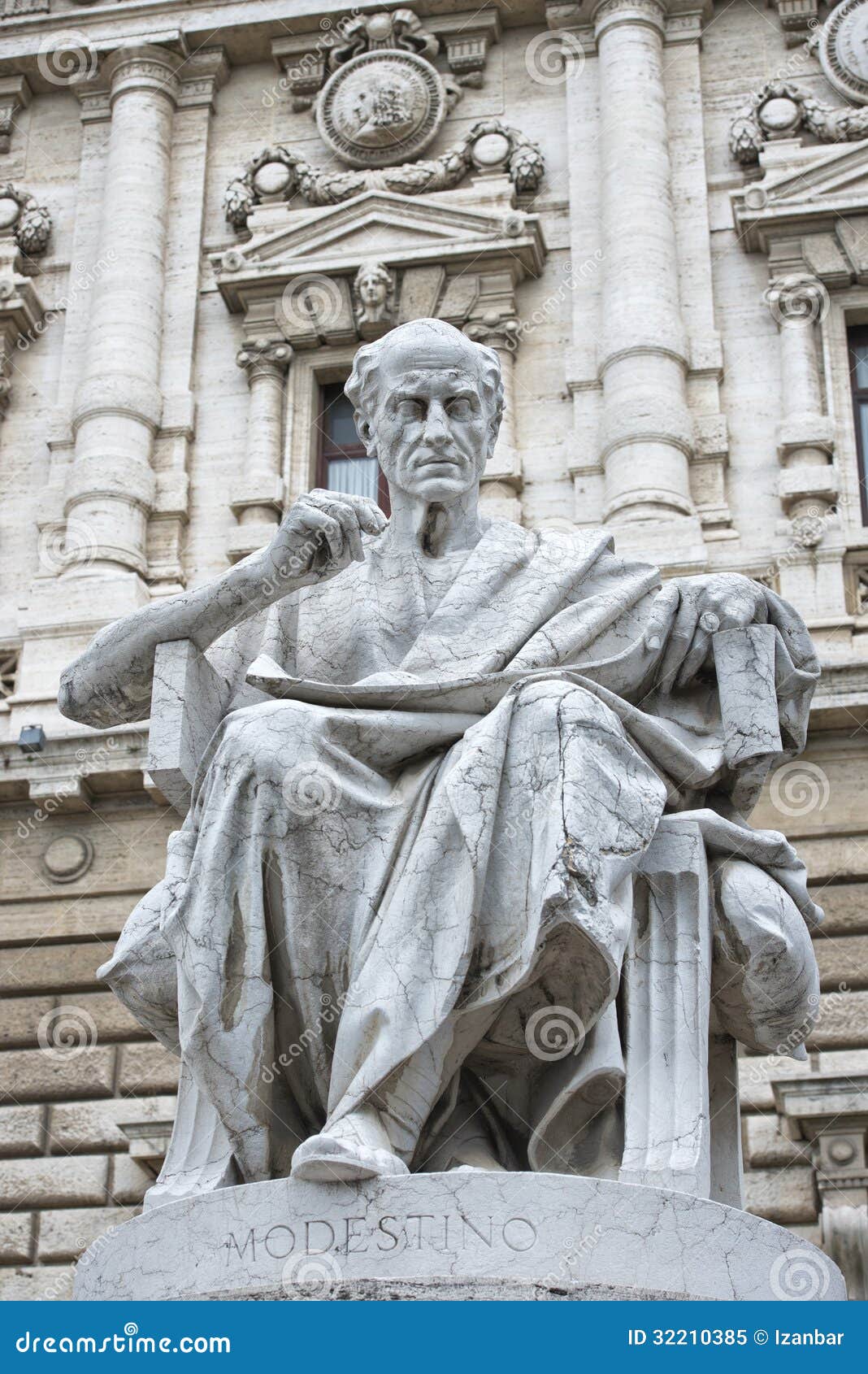 Marble roman statue stock image. Image of stone, outdoor - 32210385